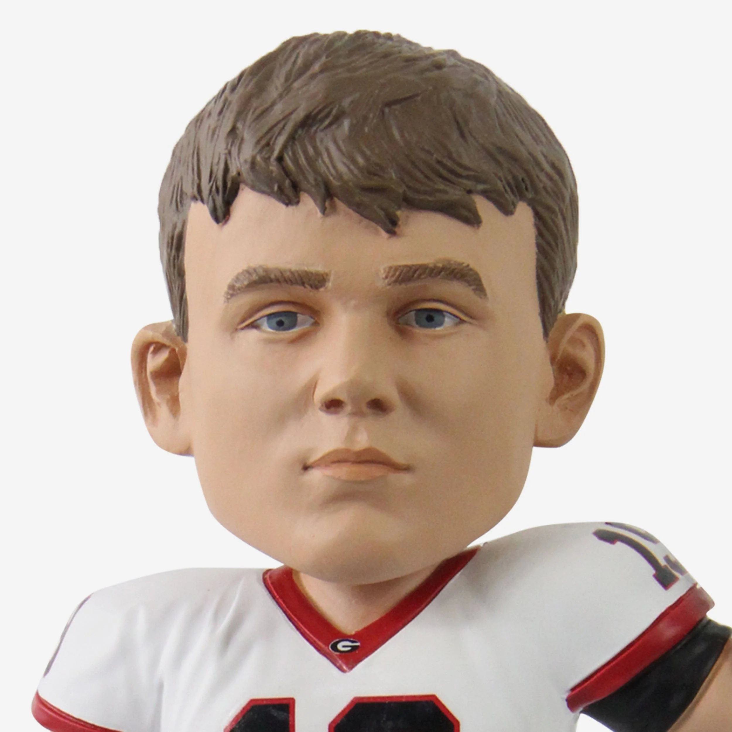 Brock Bowers Georgia Bulldogs Football White Uniform Student Athlete Bobblehead - Image 2