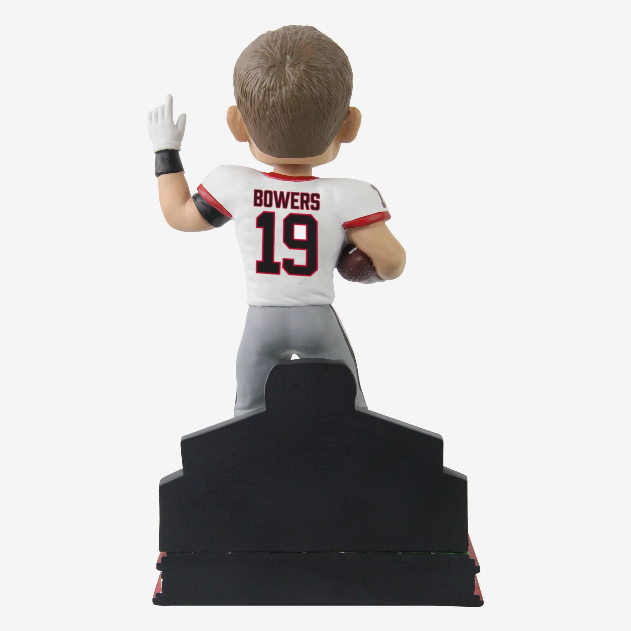 Brock Bowers Georgia Bulldogs Football White Uniform Student Athlete Bobblehead - Image 5