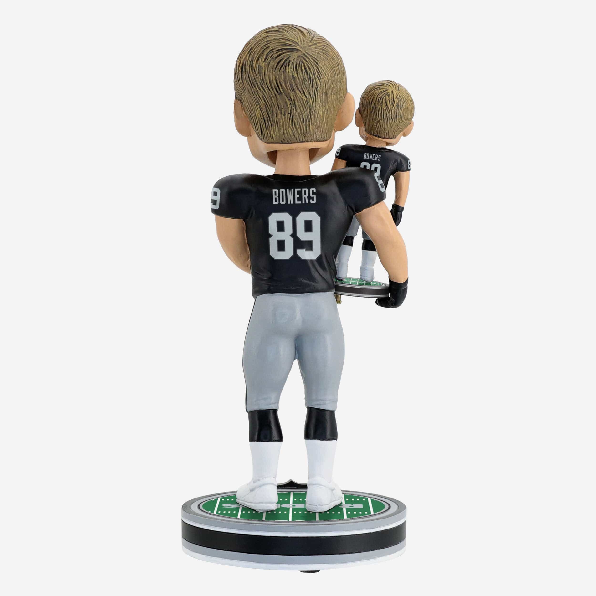Brock Bowers Las Vegas Raiders Bobble Dubblz Bobblehead - Image 7