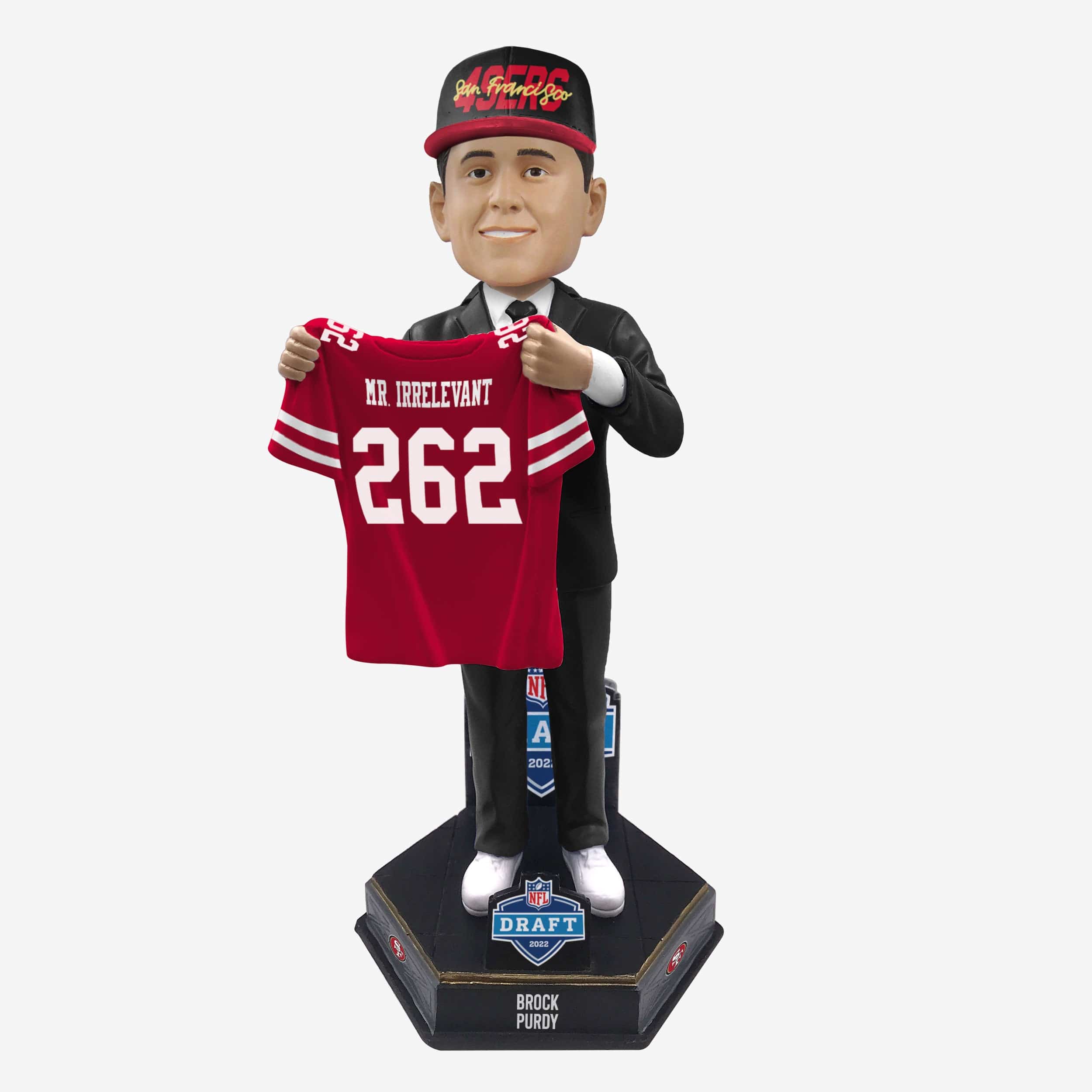 Brock Purdy San Francisco 49ers 2022 Draft Pick Mr Irrelevant Bobblehead