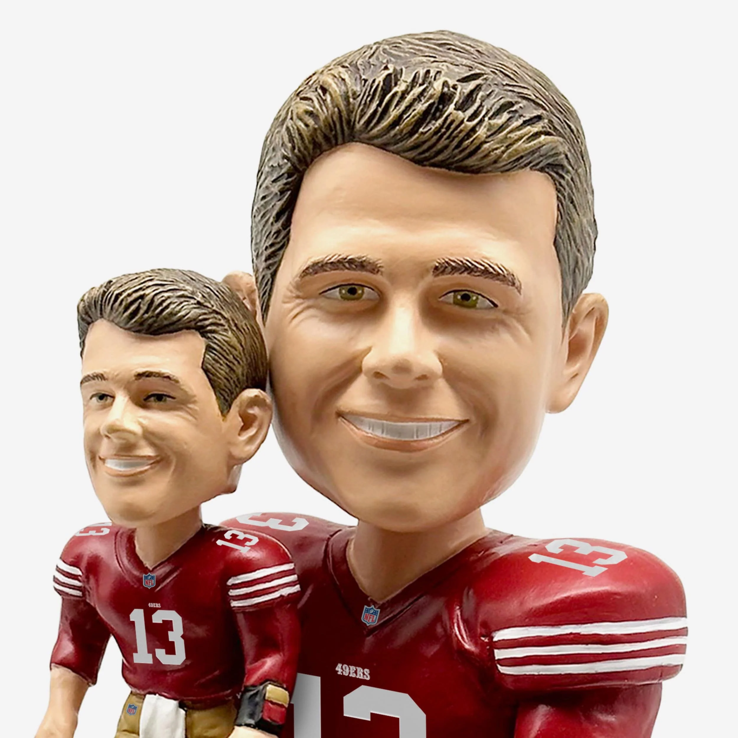 Brock Purdy San Francisco 49ers Bobble Dubblz Bobblehead - Image 2