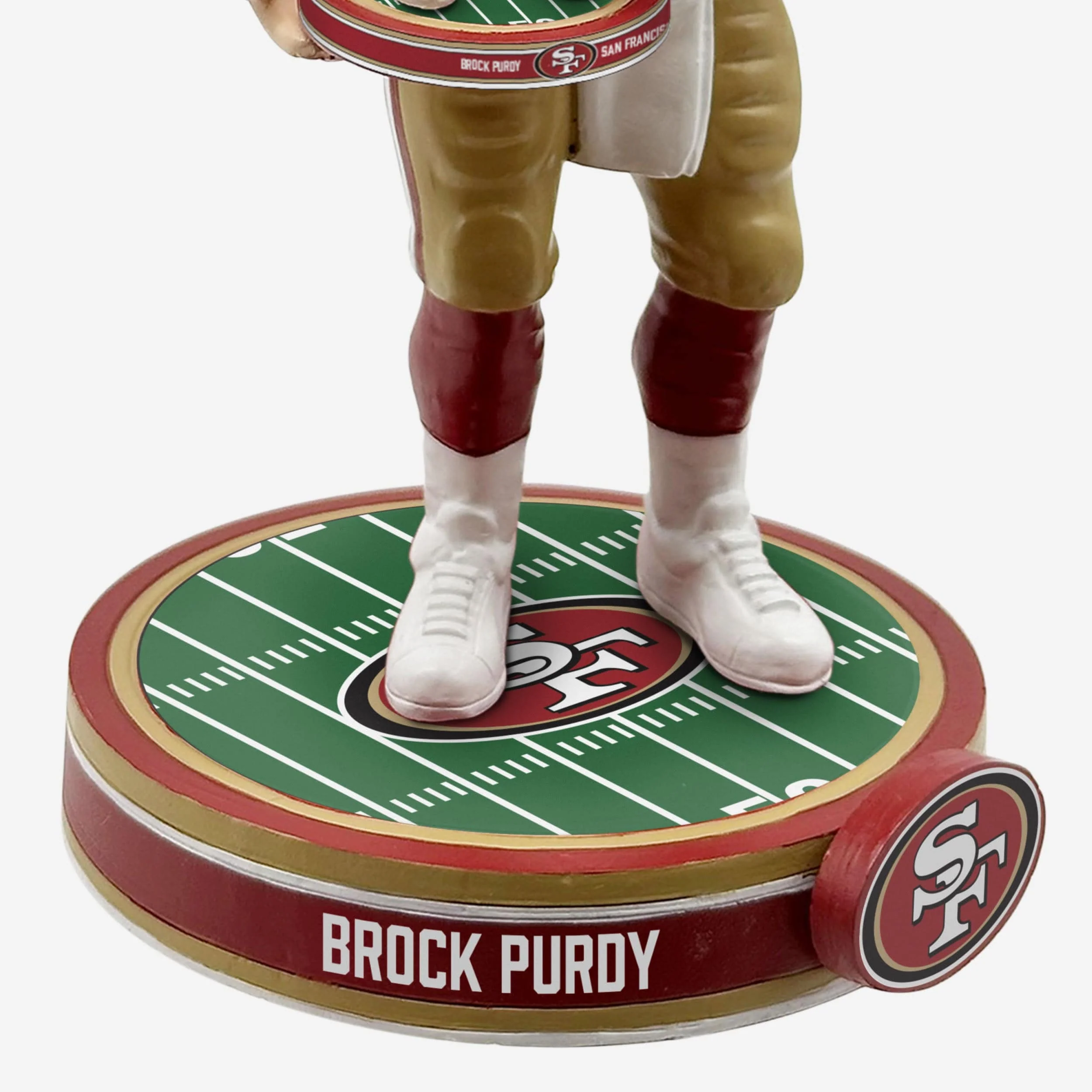 Brock Purdy San Francisco 49ers Bobble Dubblz Bobblehead - Image 3