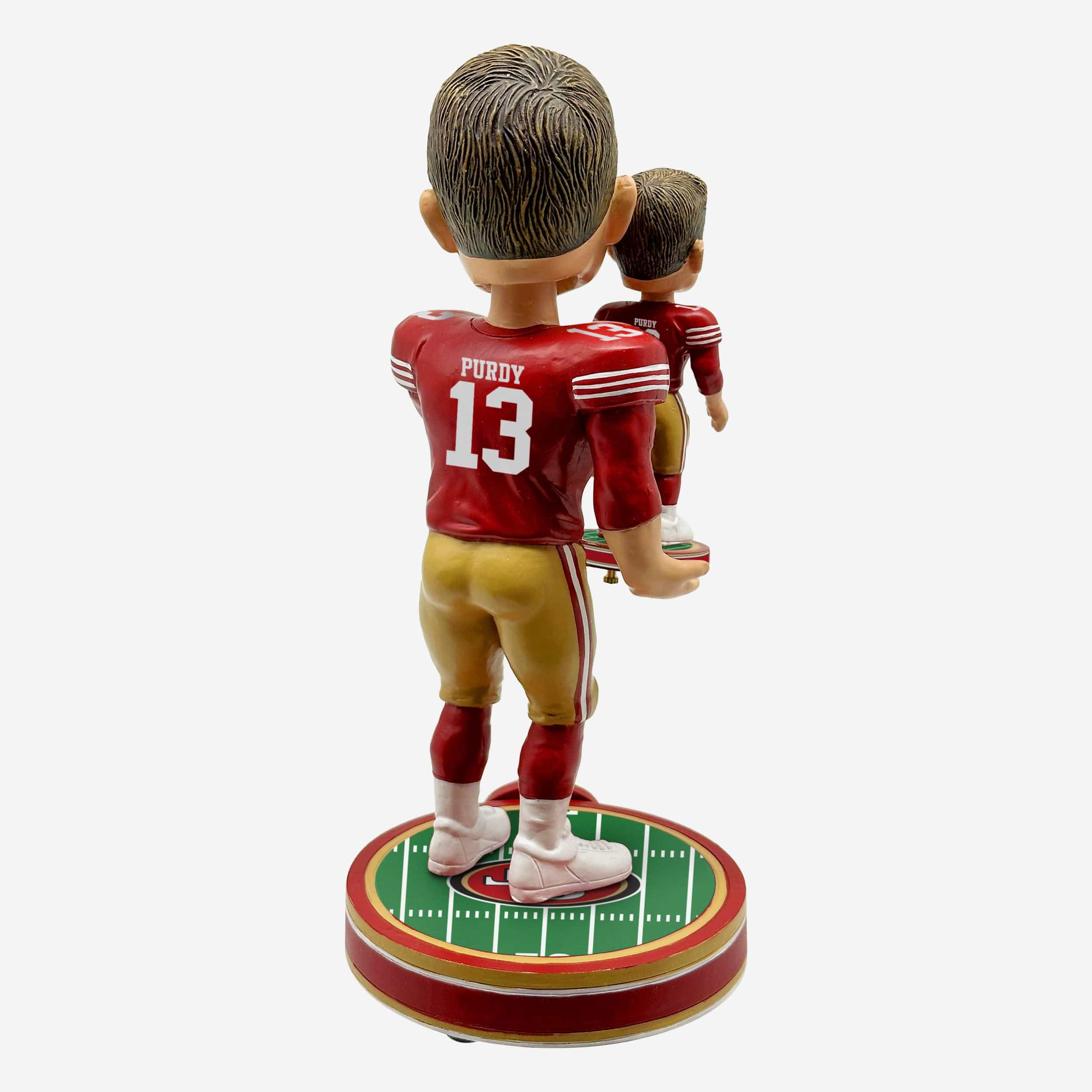 Brock Purdy San Francisco 49ers Bobble Dubblz Bobblehead - Image 7