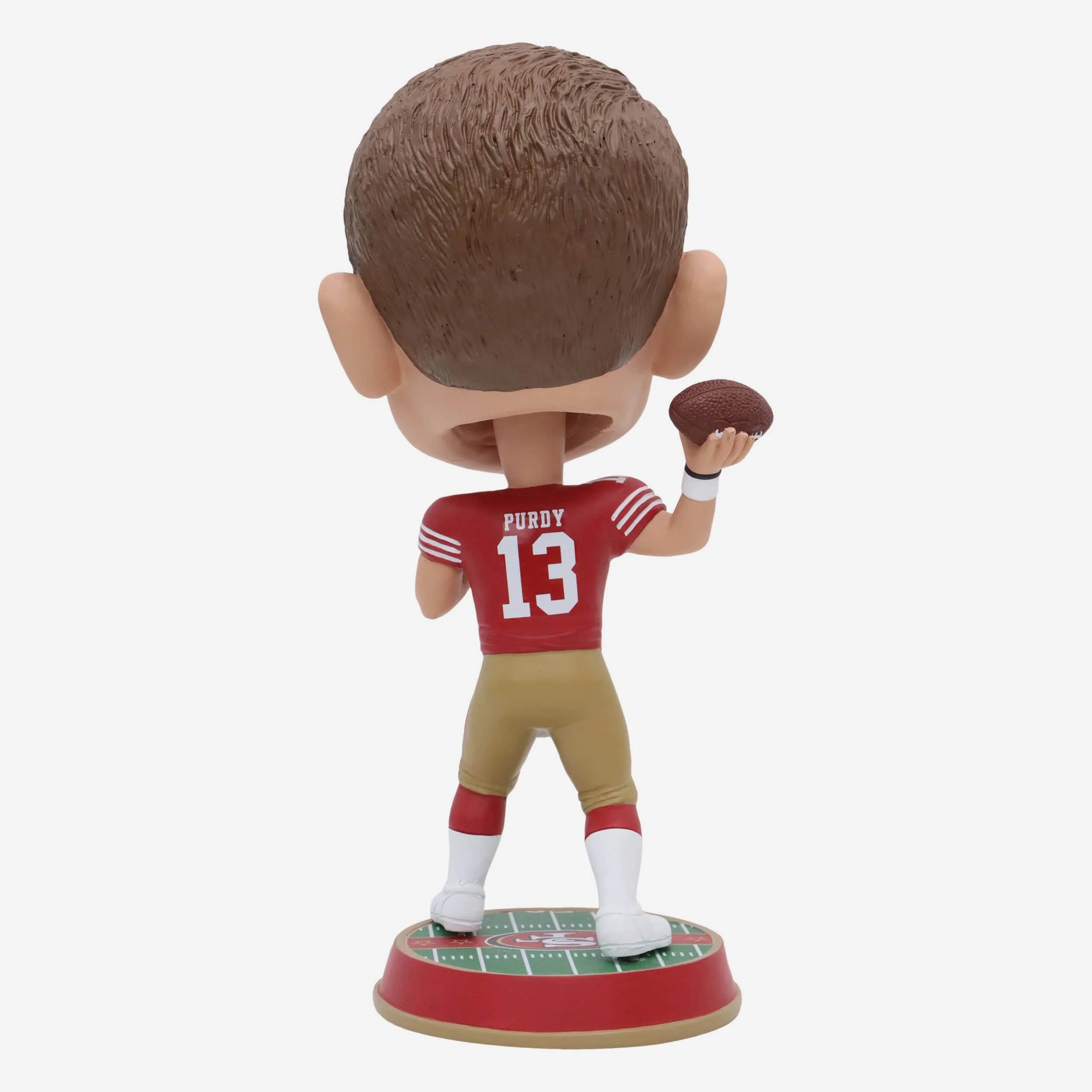 Brock Purdy San Francisco 49ers Field Stripe Bighead Bobblehead - Image 5