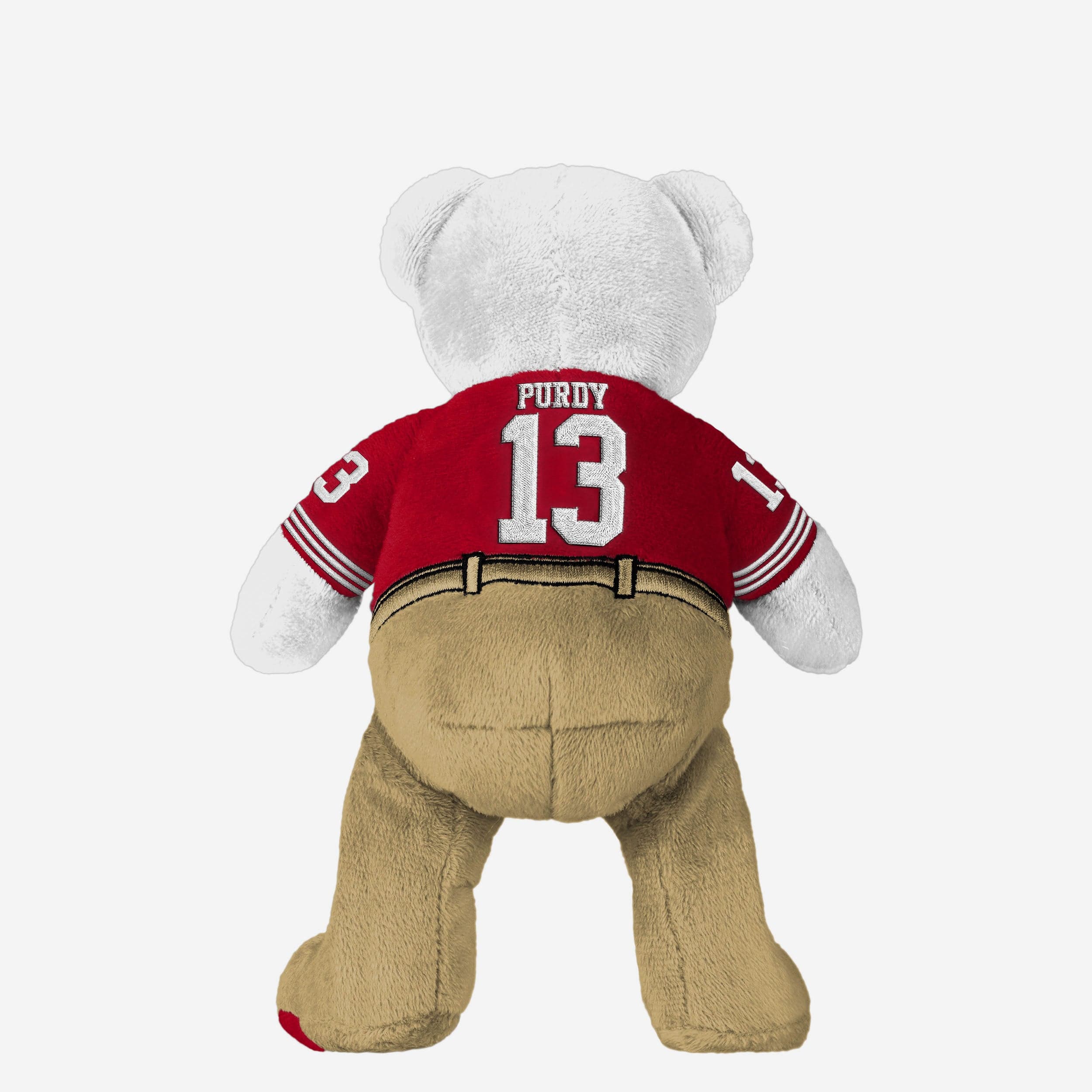 Brock Purdy San Francisco 49ers Team Beans Embroidered Player Bear - Image 2