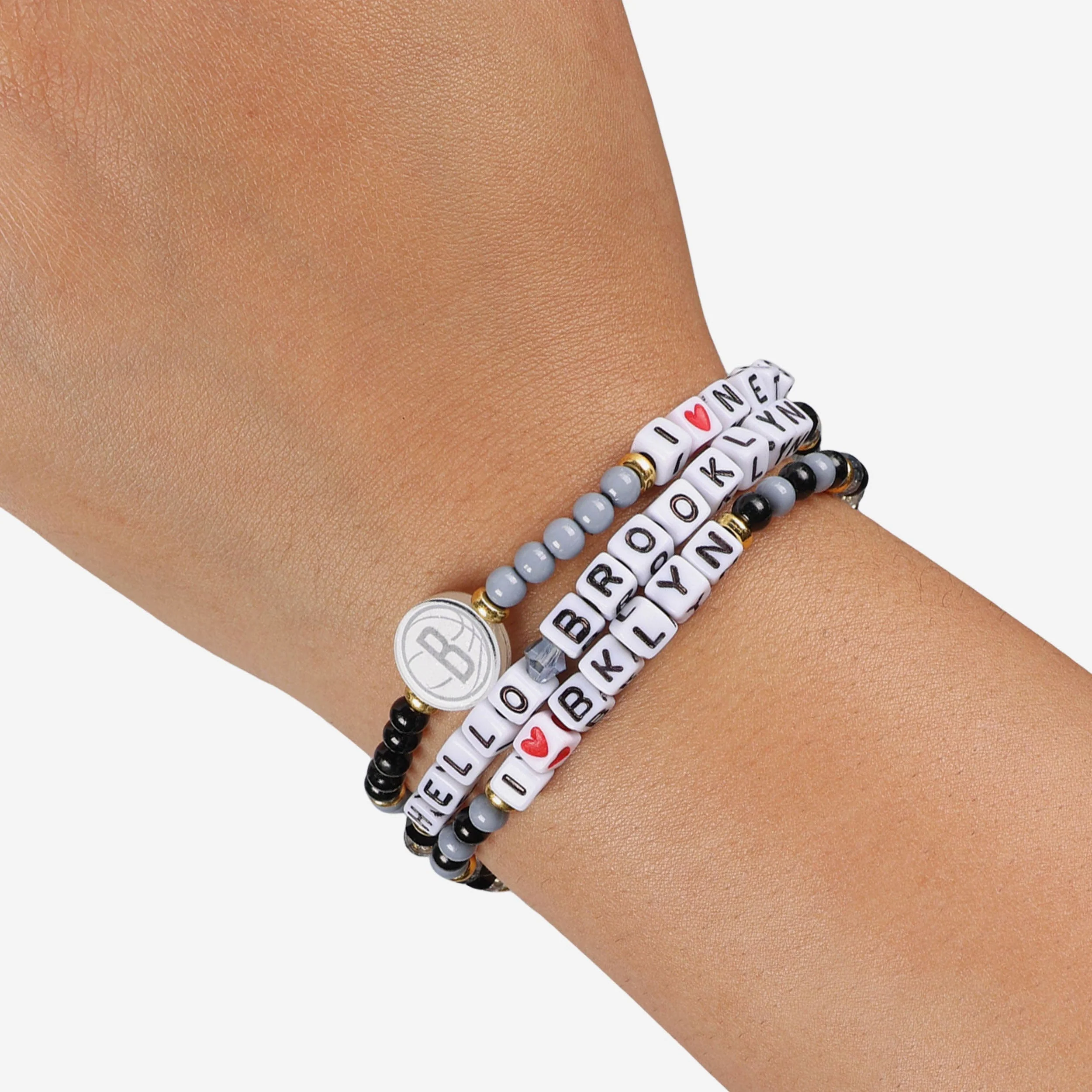 Brooklyn Nets 3 Pack Friendship Bracelet - Image 4