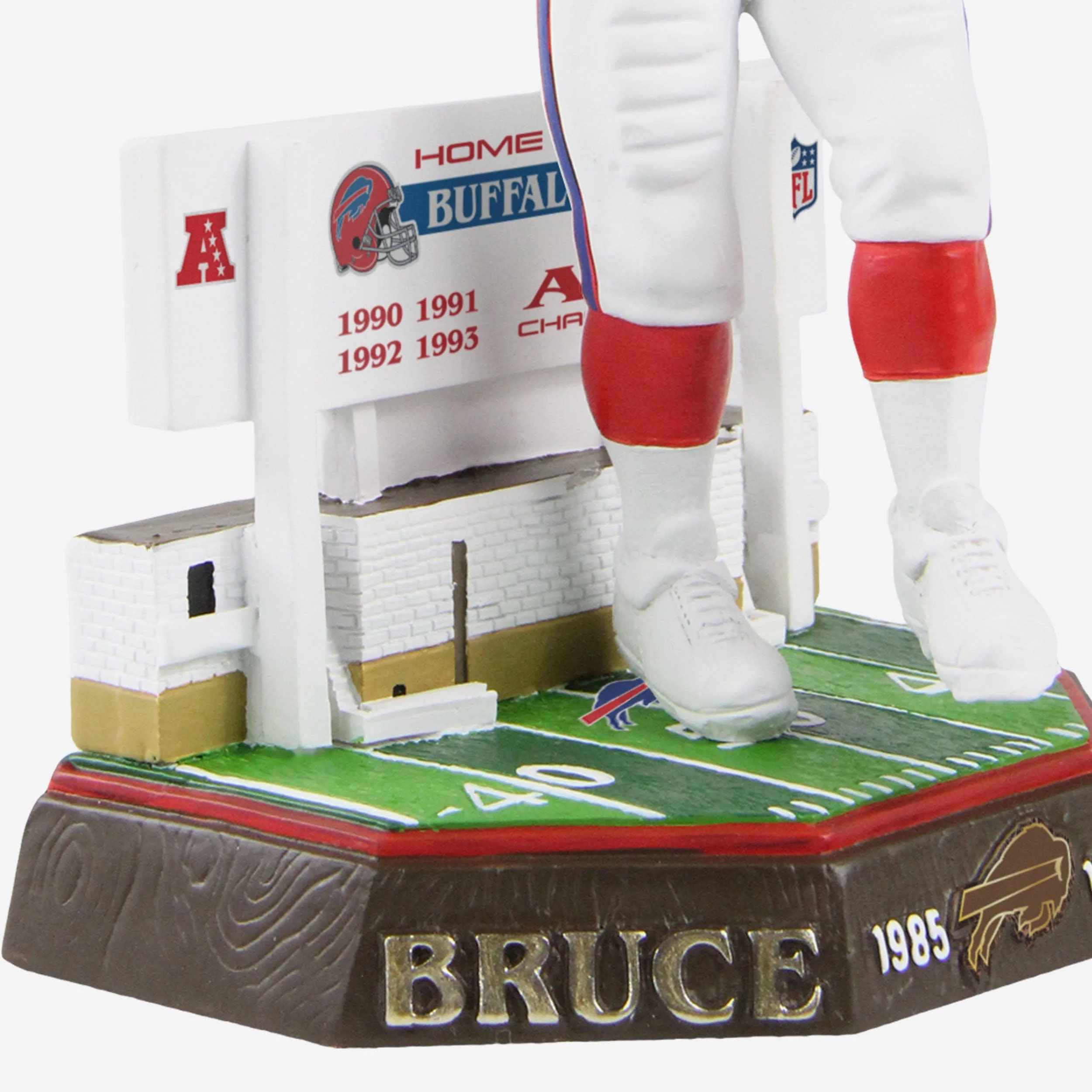 Bruce Smith Buffalo Bills Retired Pro Gate Series Bobblehead - Image 3