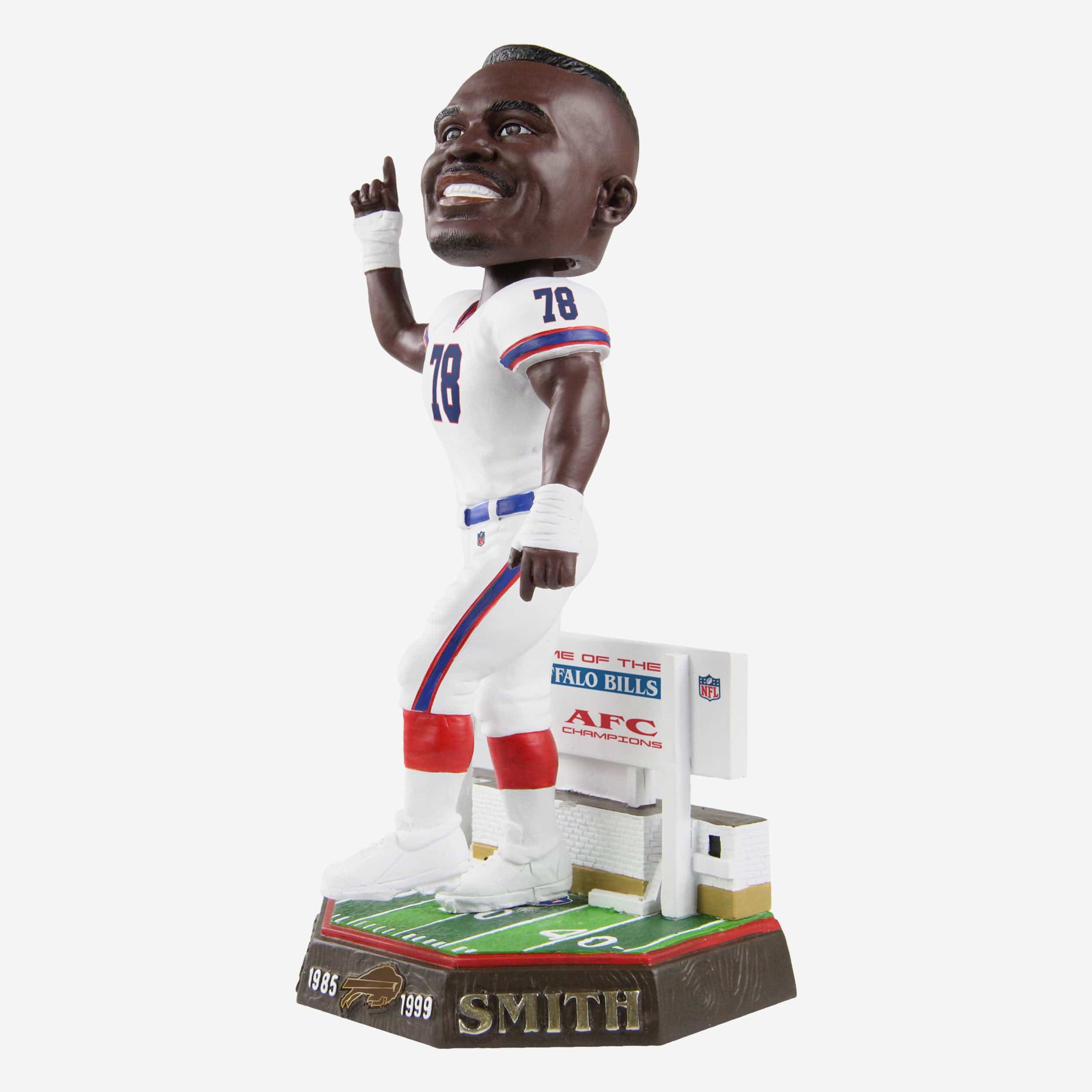 Bruce Smith Buffalo Bills Retired Pro Gate Series Bobblehead - Image 4