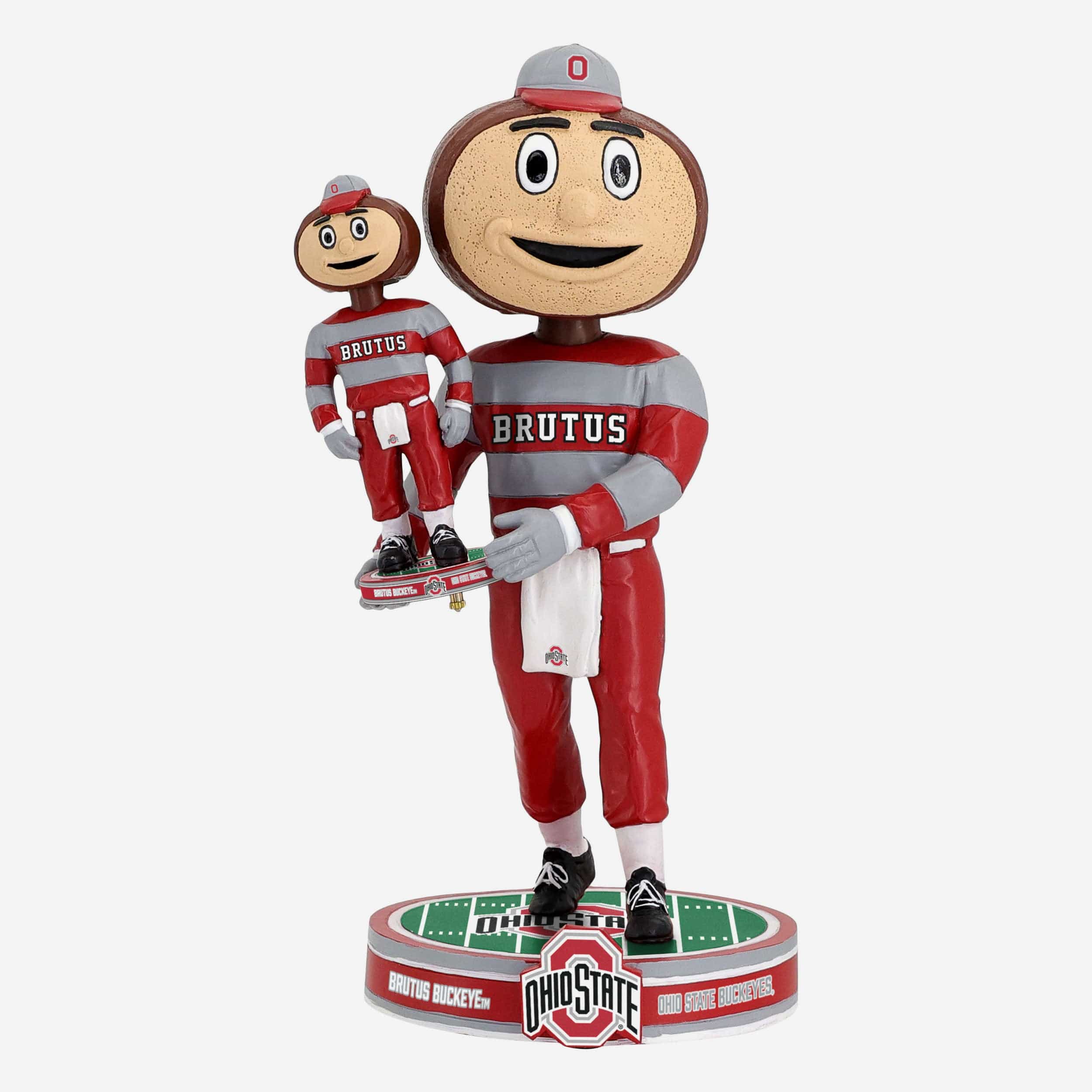 Brutus Buckeye Ohio State Buckeyes Bobble Dubblz Mascot Bobblehead
