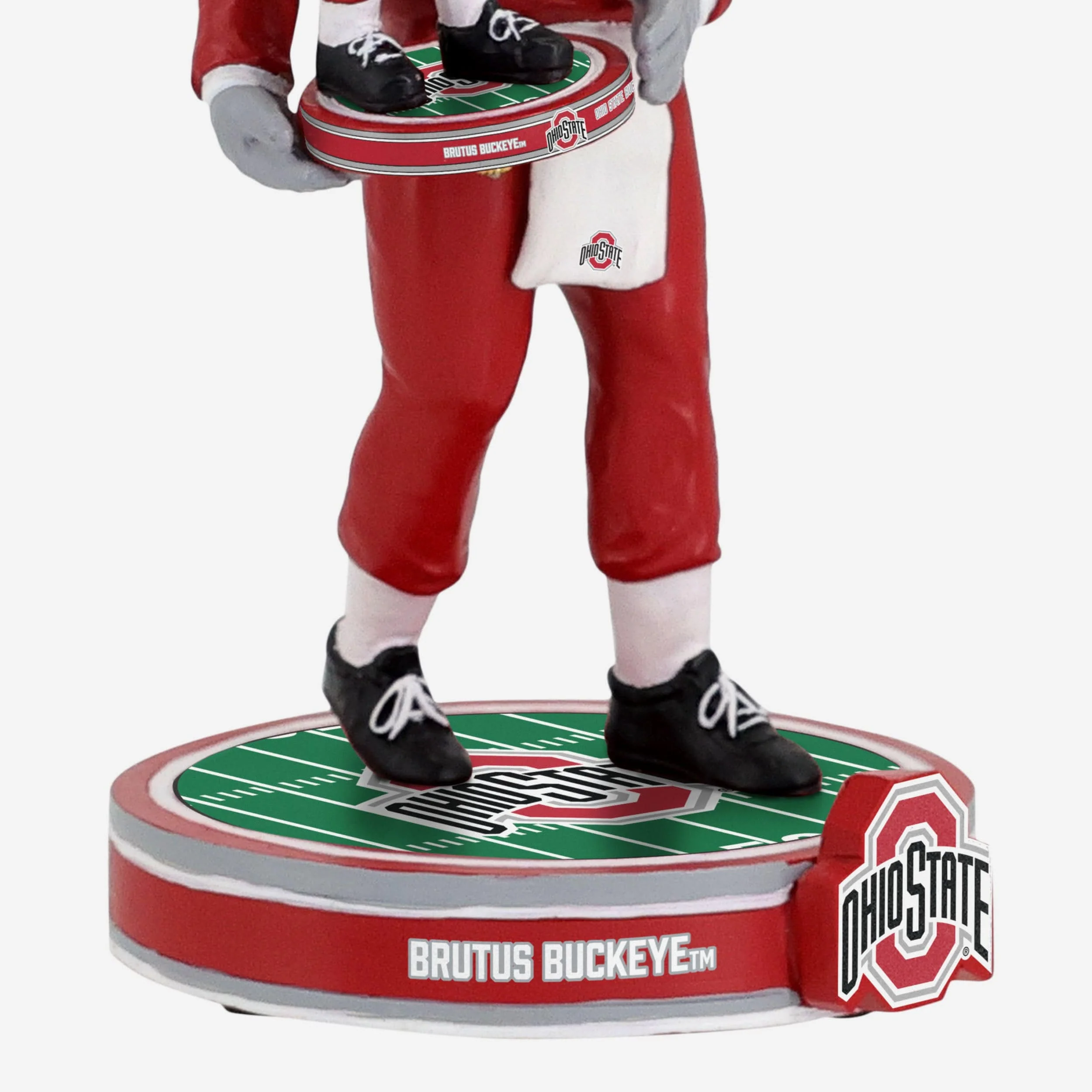 Brutus Buckeye Ohio State Buckeyes Bobble Dubblz Mascot Bobblehead - Image 3