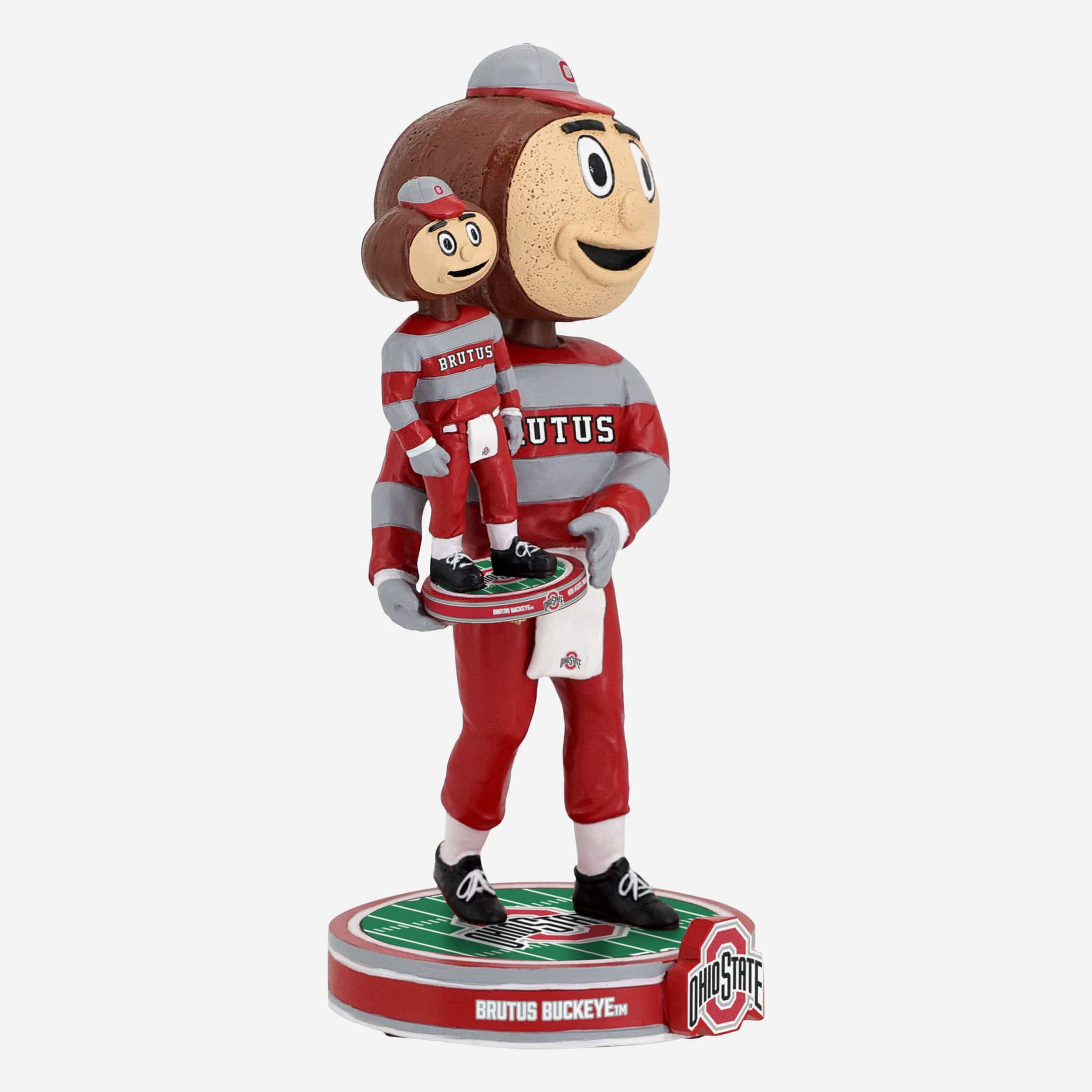 Brutus Buckeye Ohio State Buckeyes Bobble Dubblz Mascot Bobblehead - Image 5