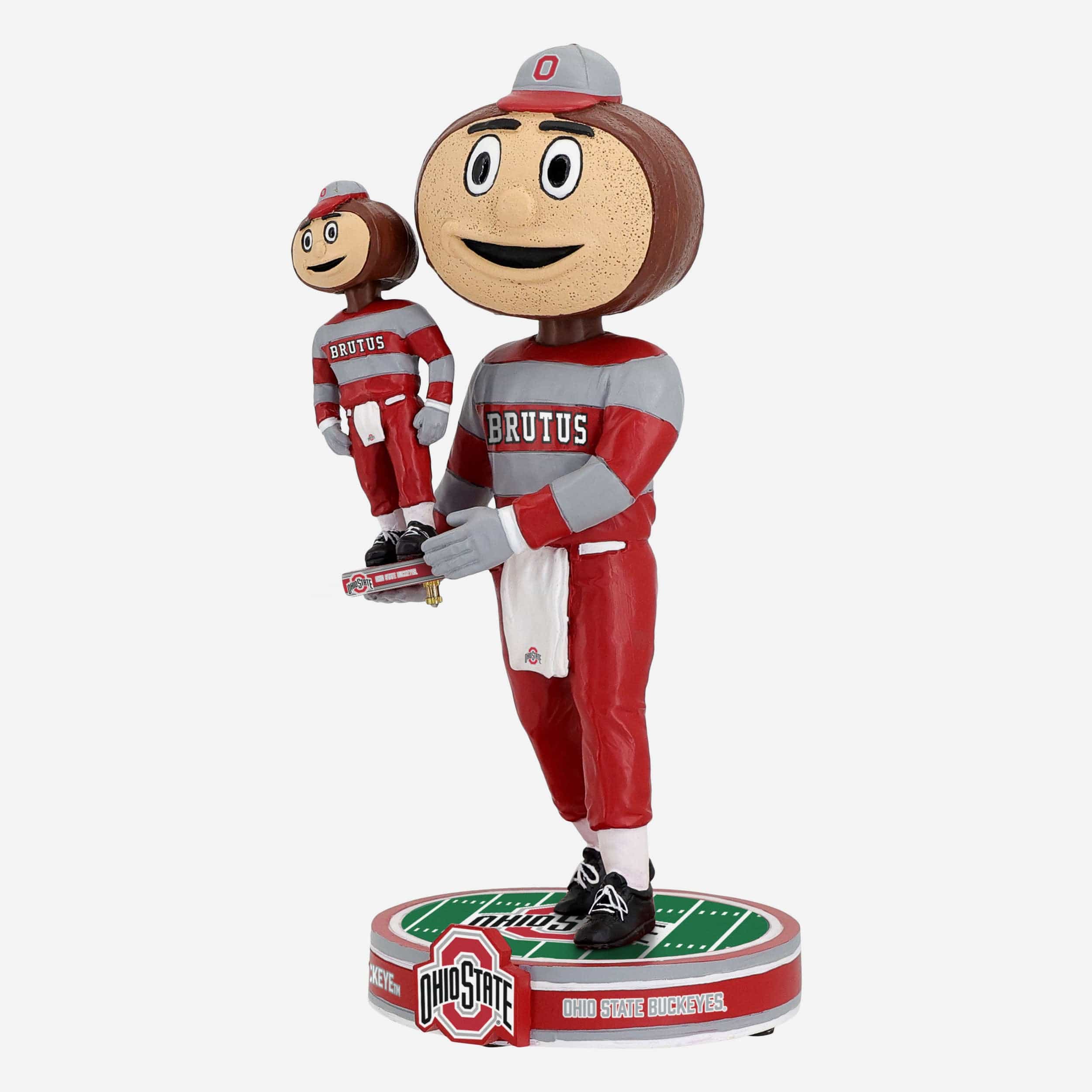 Brutus Buckeye Ohio State Buckeyes Bobble Dubblz Mascot Bobblehead - Image 6