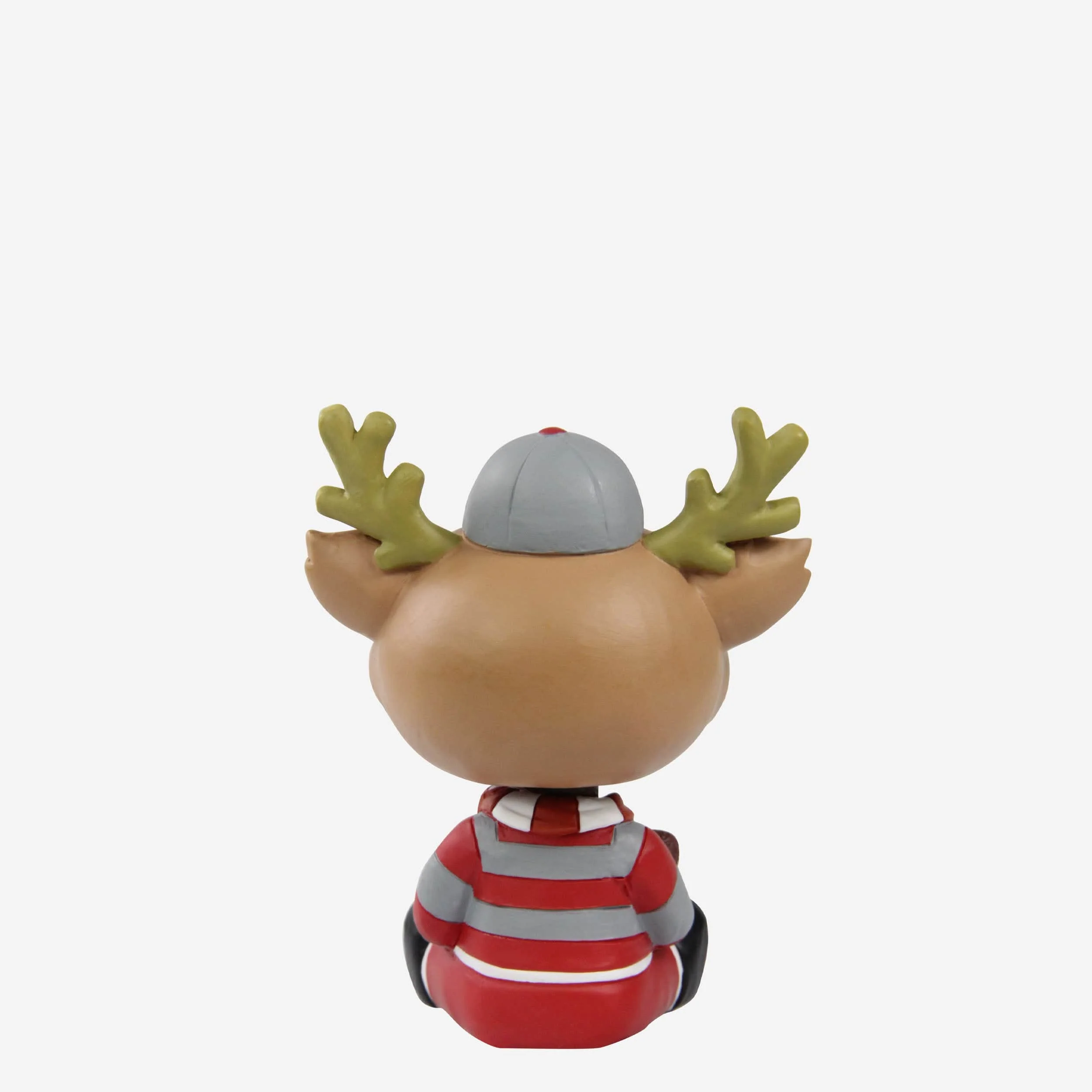 Brutus Buckeye Ohio State Buckeyes Christmas Mascot Bobble Bro Mini Bobblehead - Image 2