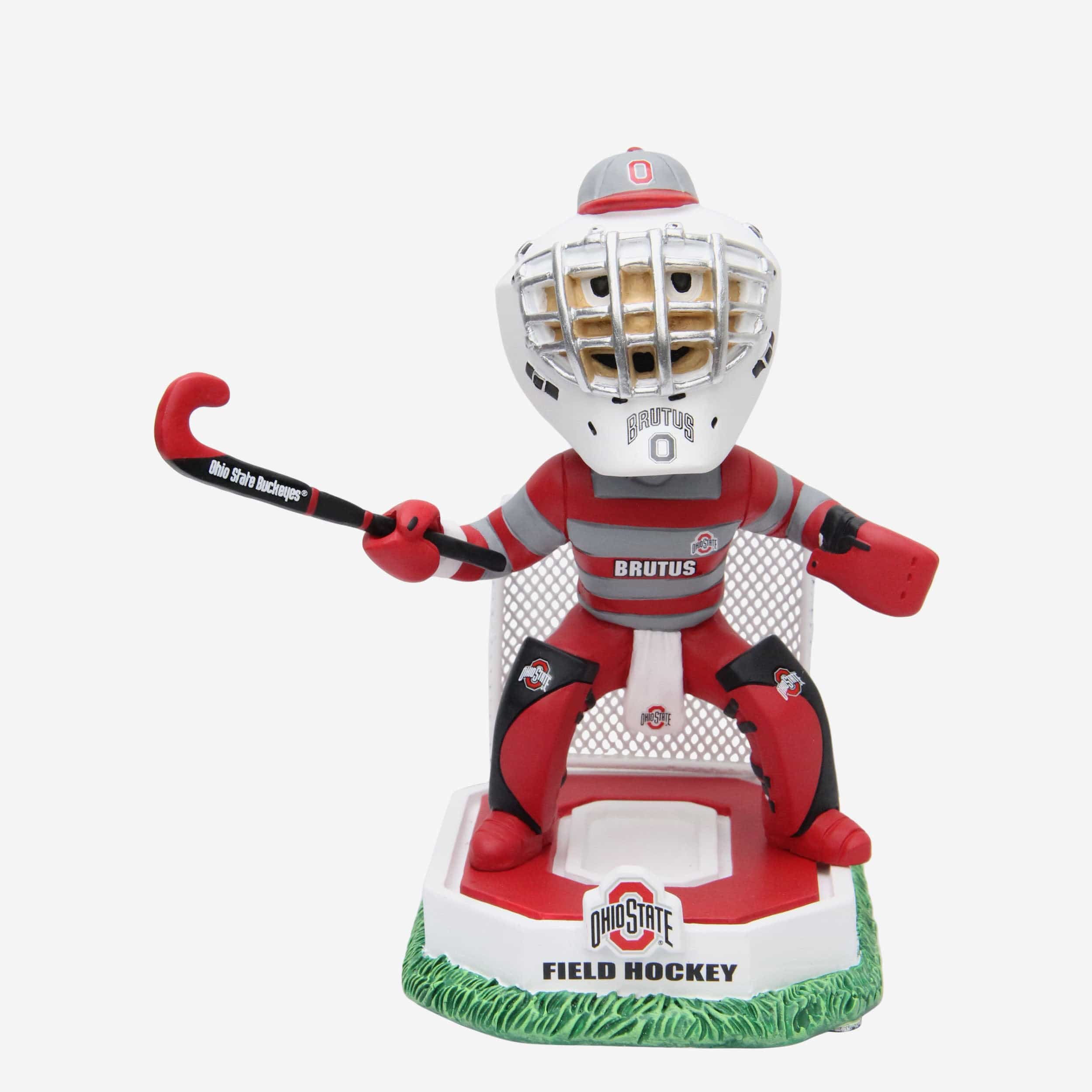 Brutus Buckeye Ohio State Buckeyes Field Hockey Mascot Bobblehead