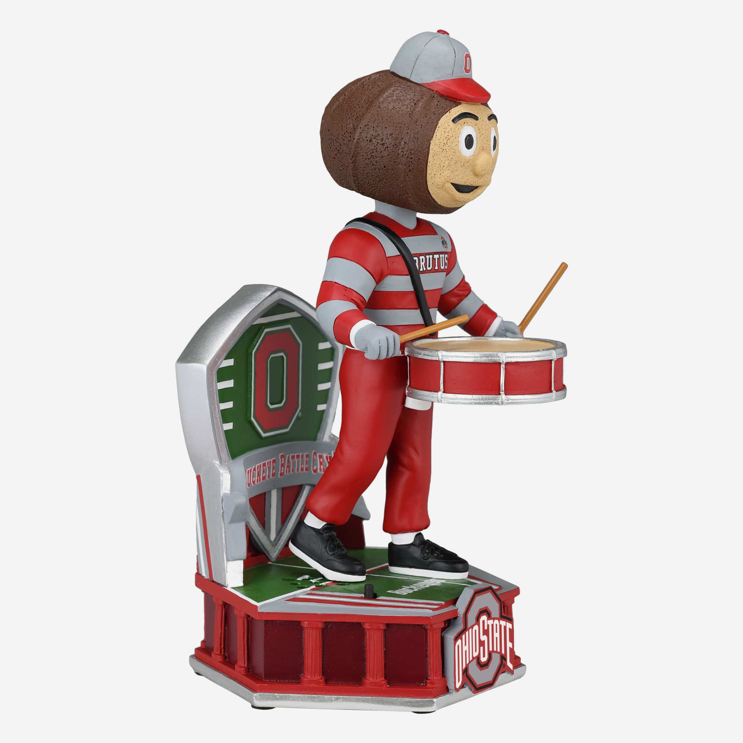 Brutus Buckeye Ohio State Buckeyes Fight Song Mascot Bobblehead - Image 4