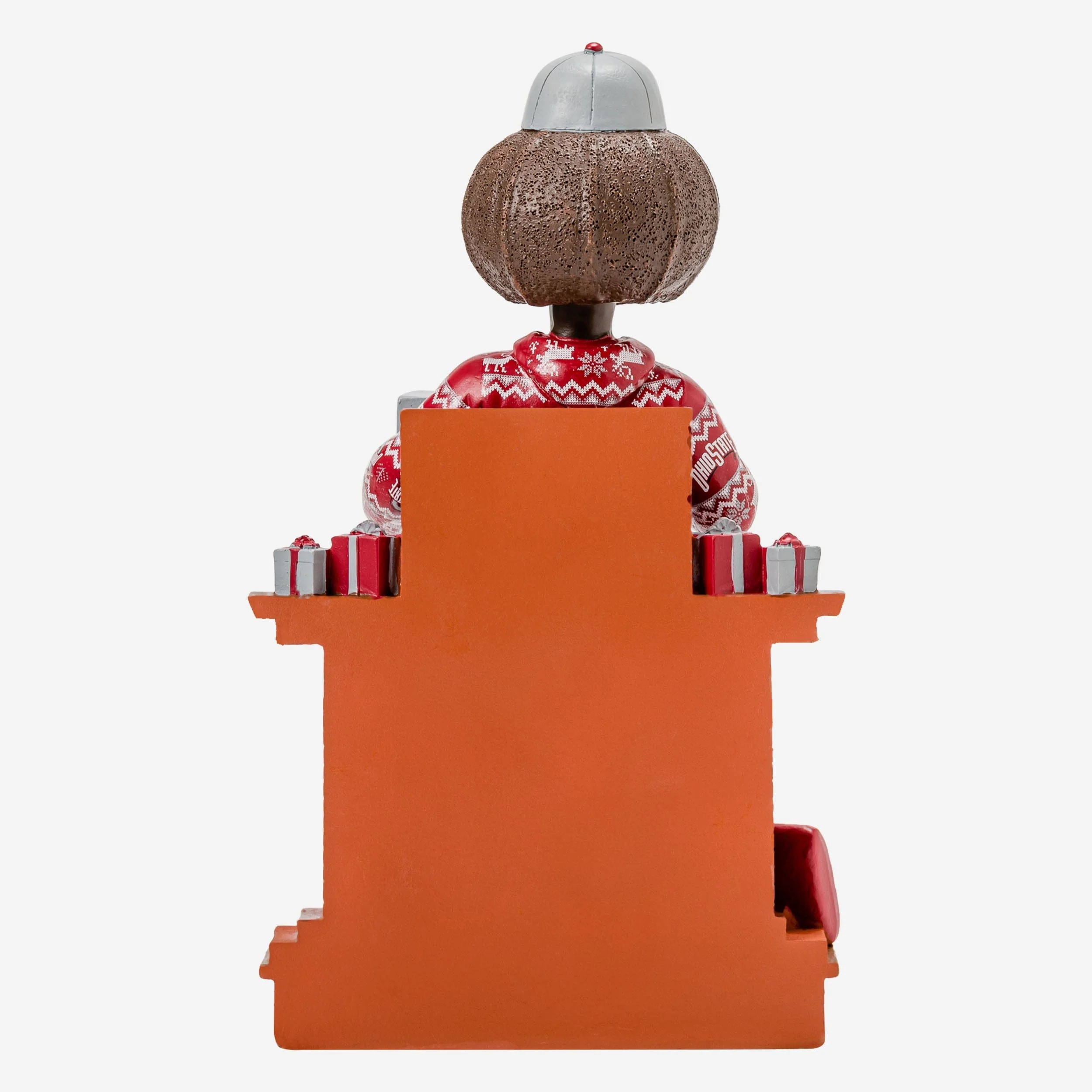 Brutus Buckeye Ohio State Buckeyes Holiday Mascot Bobblehead - Image 5