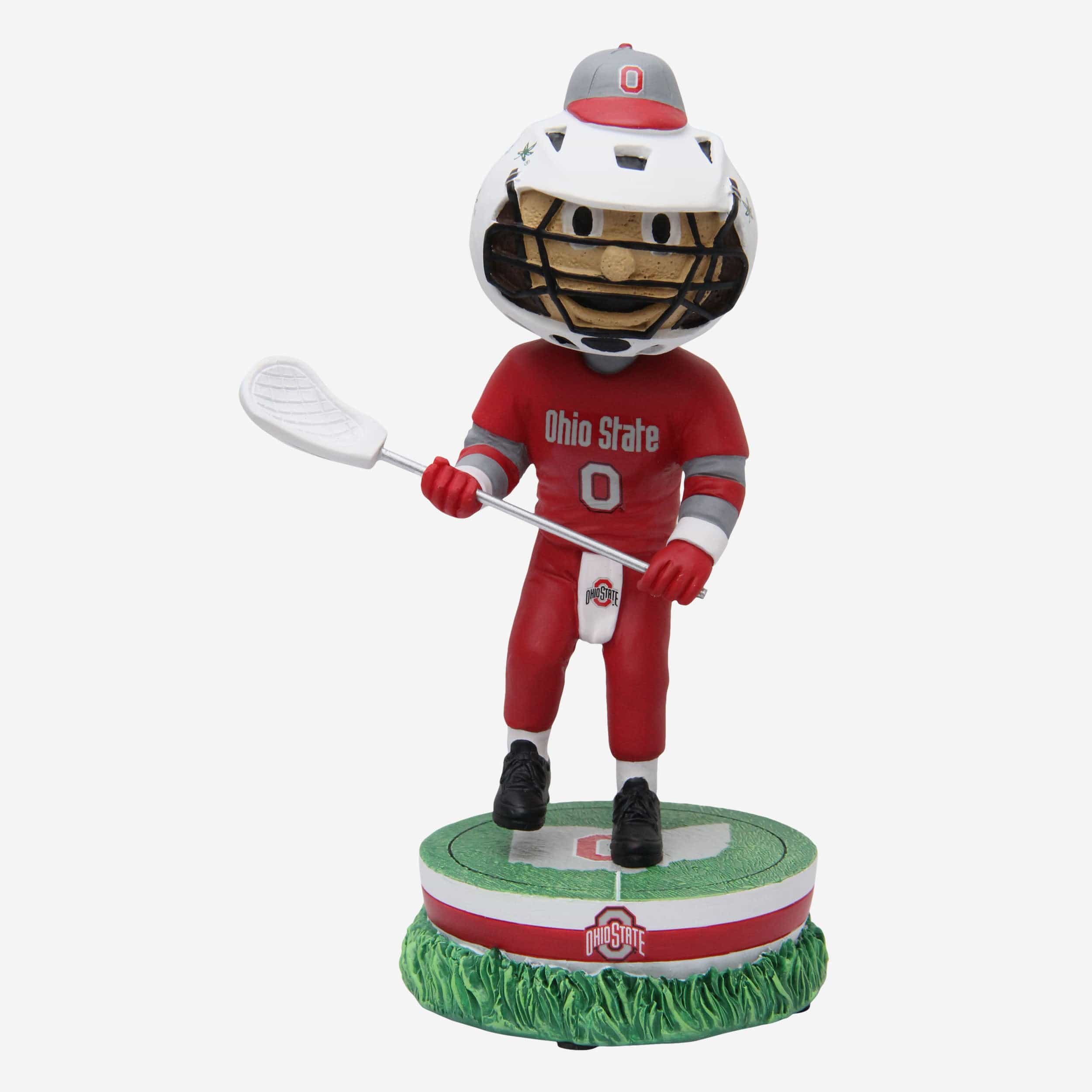 Brutus Buckeye Ohio State Buckeyes Lacrosse Mascot Bobblehead