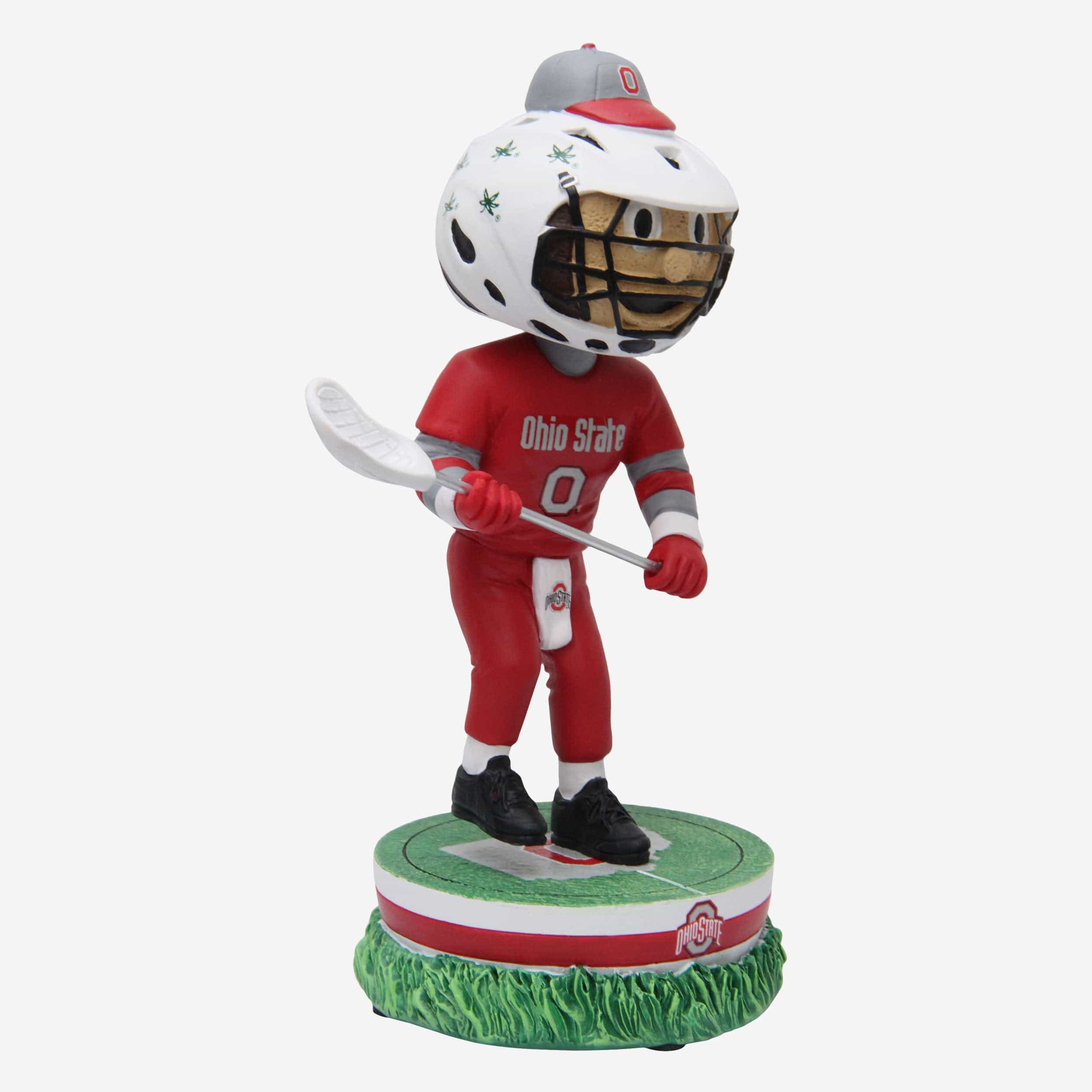 Brutus Buckeye Ohio State Buckeyes Lacrosse Mascot Bobblehead - Image 4