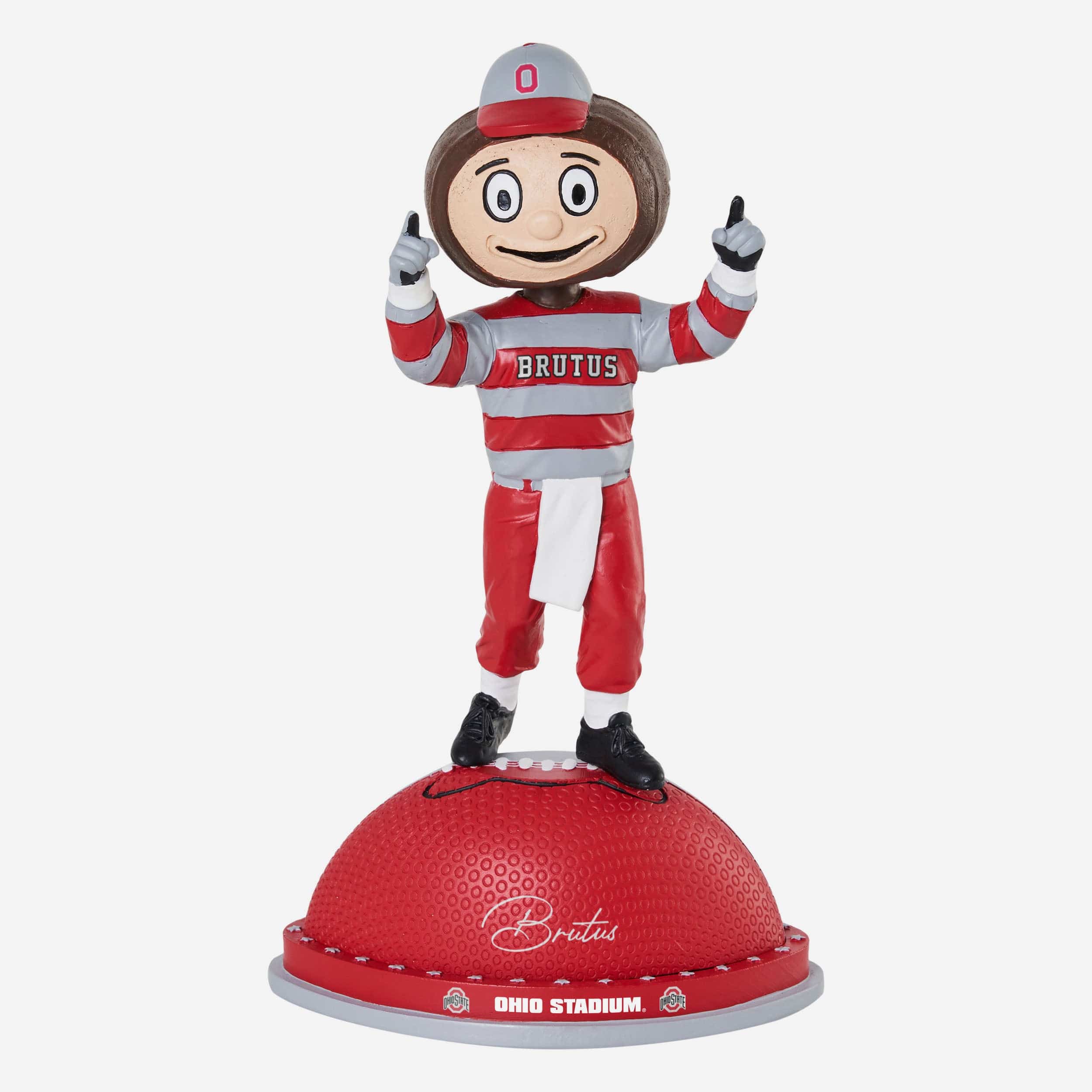 Brutus Buckeye Ohio State Buckeyes Magnetic Stadium Base Mascot Bobblehead