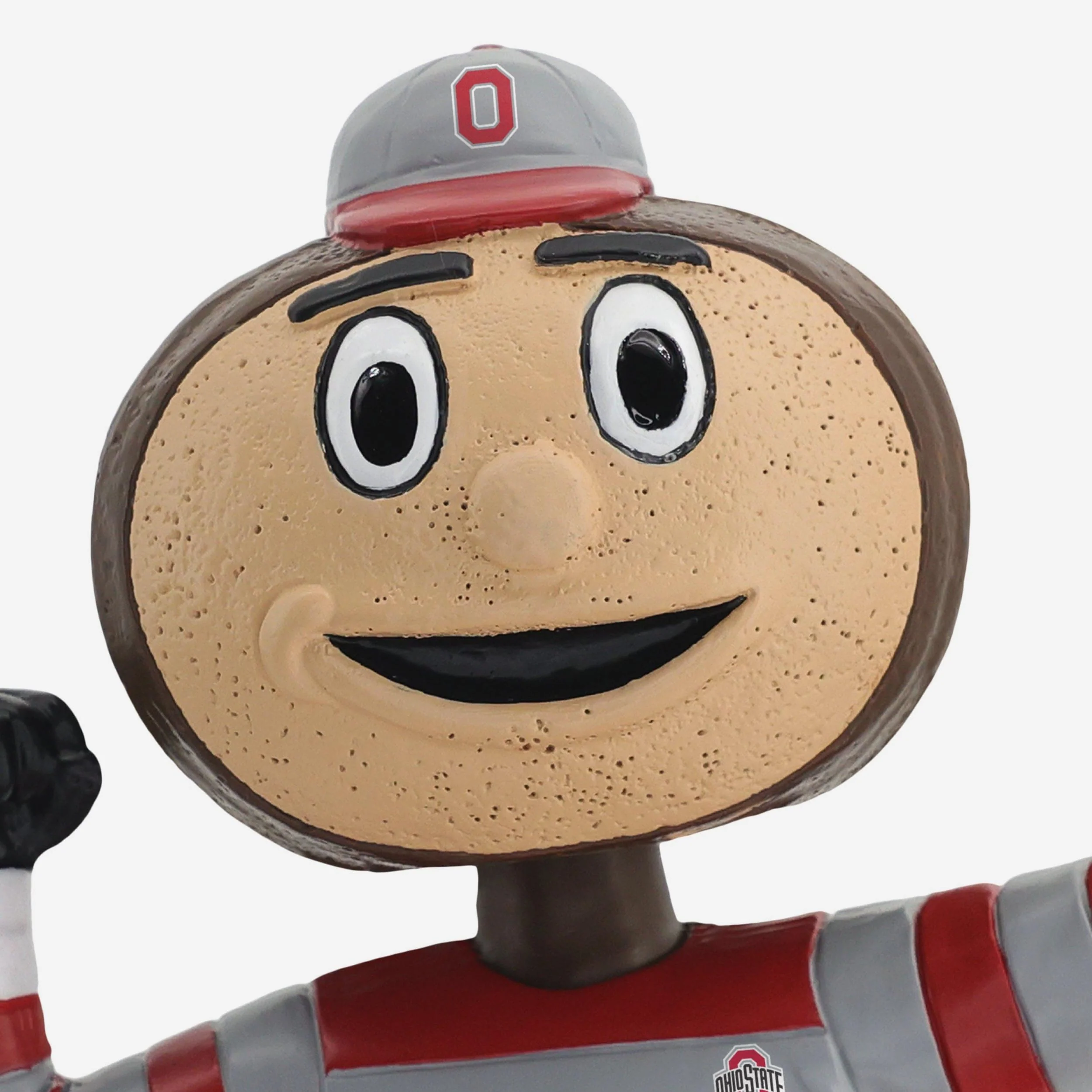 Brutus Buckeye Ohio State Buckeyes Magnetized Magnetized Bobble Dubblz Mascot Bobblehead - Image 2