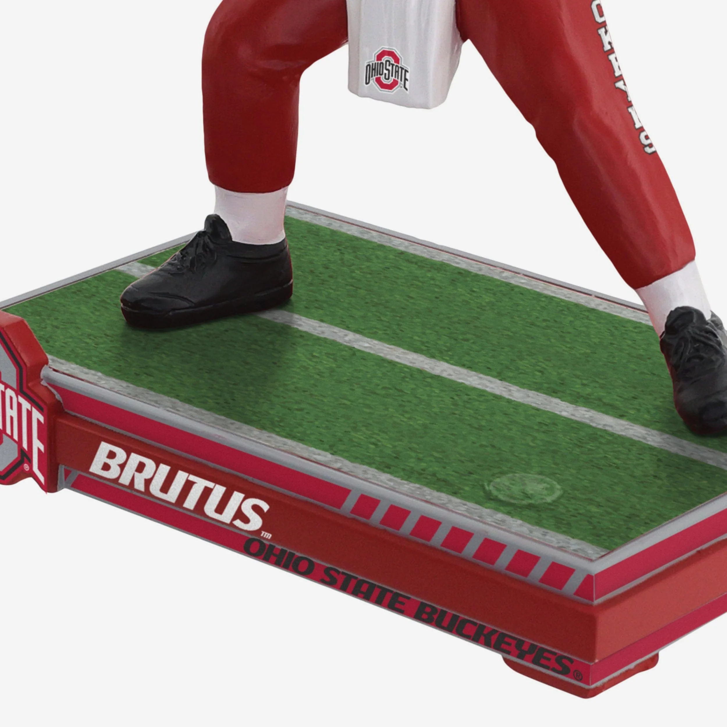 Brutus Buckeye Ohio State Buckeyes Magnetized Magnetized Bobble Dubblz Mascot Bobblehead - Image 4