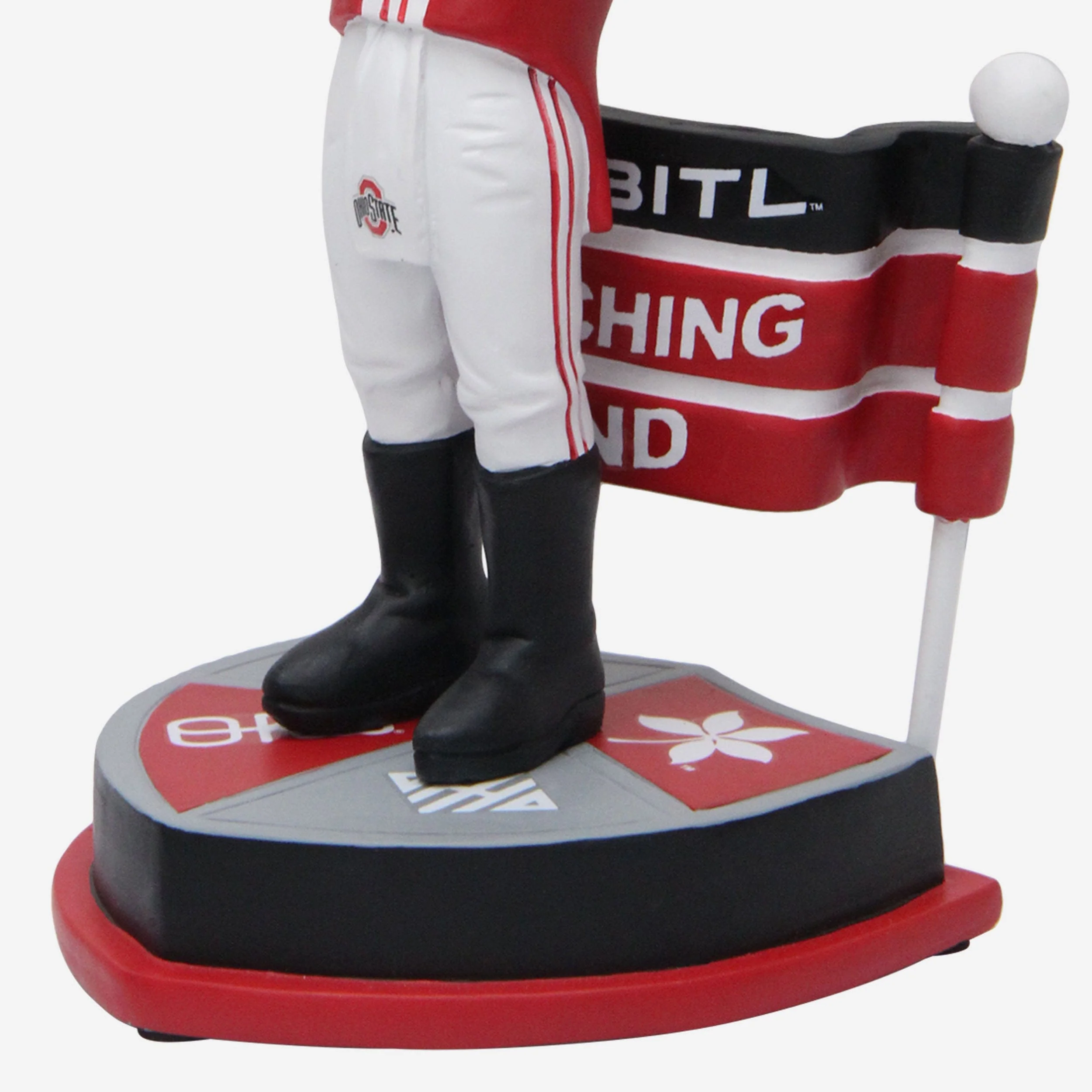 Brutus Buckeye Ohio State Buckeyes Marching Band Mascot Bobblehead - Image 3
