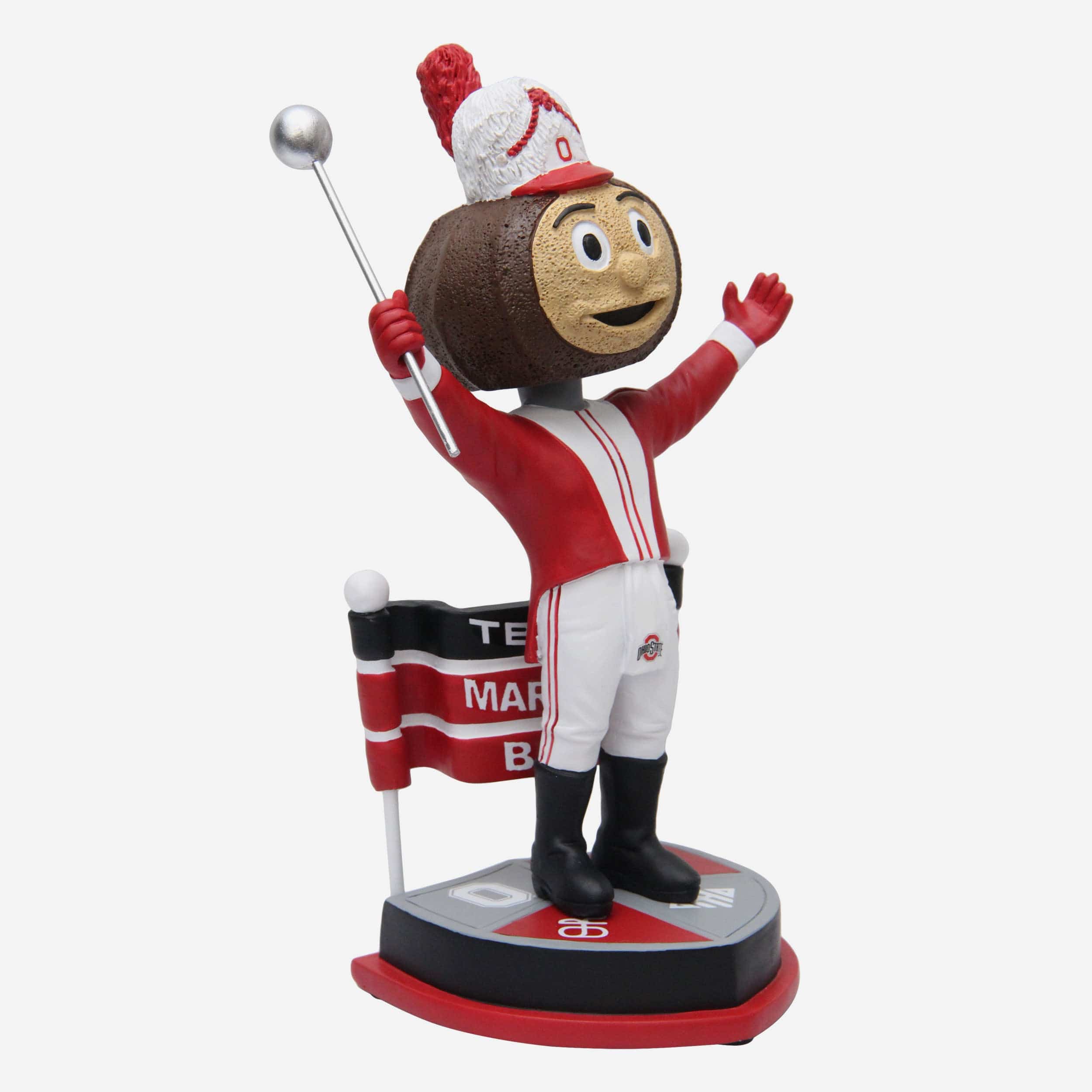 Brutus Buckeye Ohio State Buckeyes Marching Band Mascot Bobblehead - Image 4