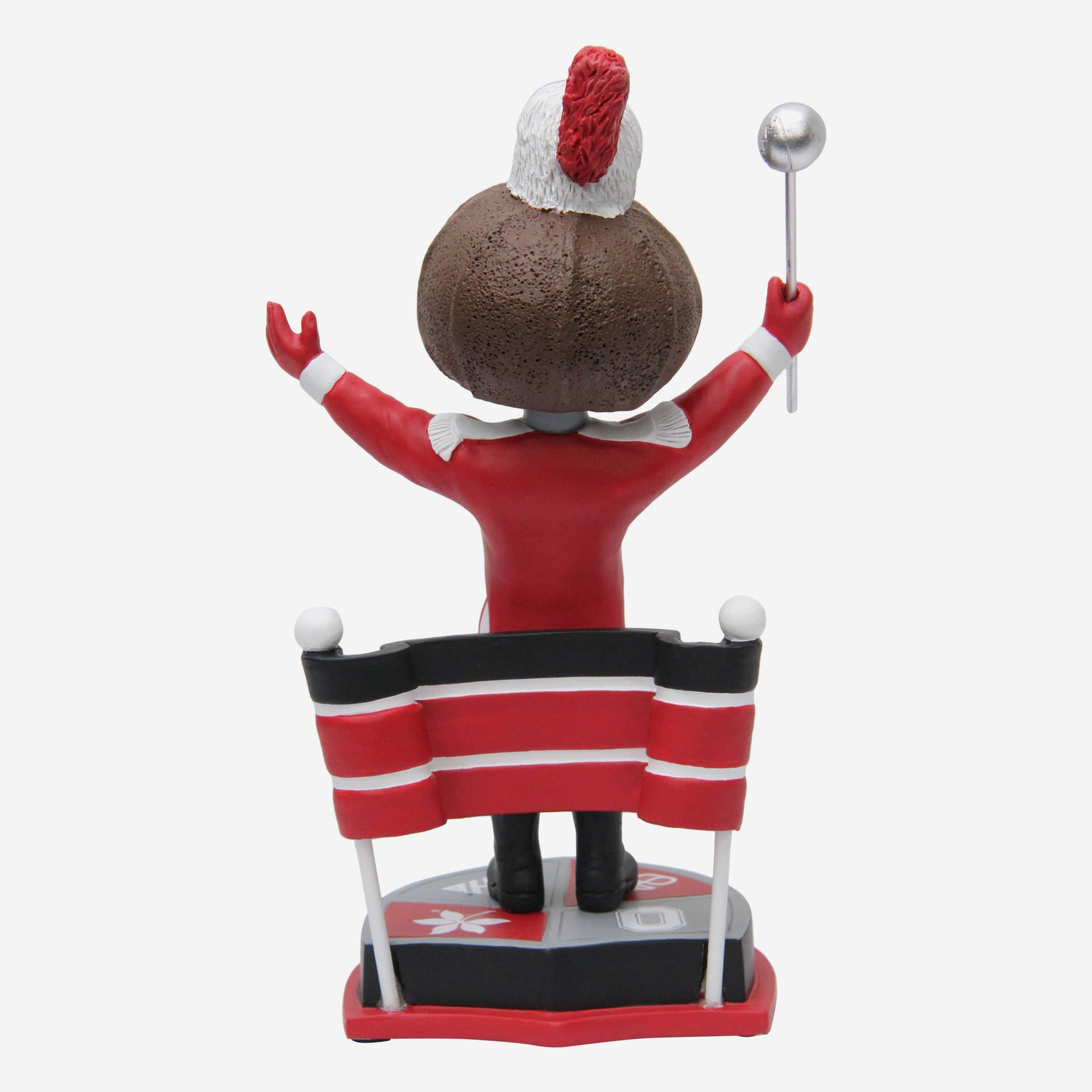 Brutus Buckeye Ohio State Buckeyes Marching Band Mascot Bobblehead - Image 5