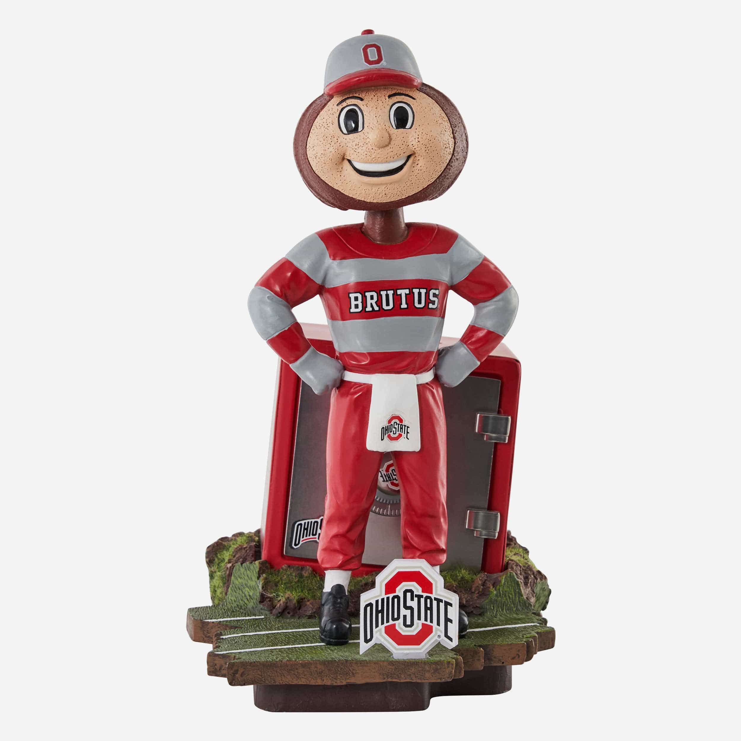 Brutus Buckeye Ohio State Buckeyes Mascot Bank Bobblehead