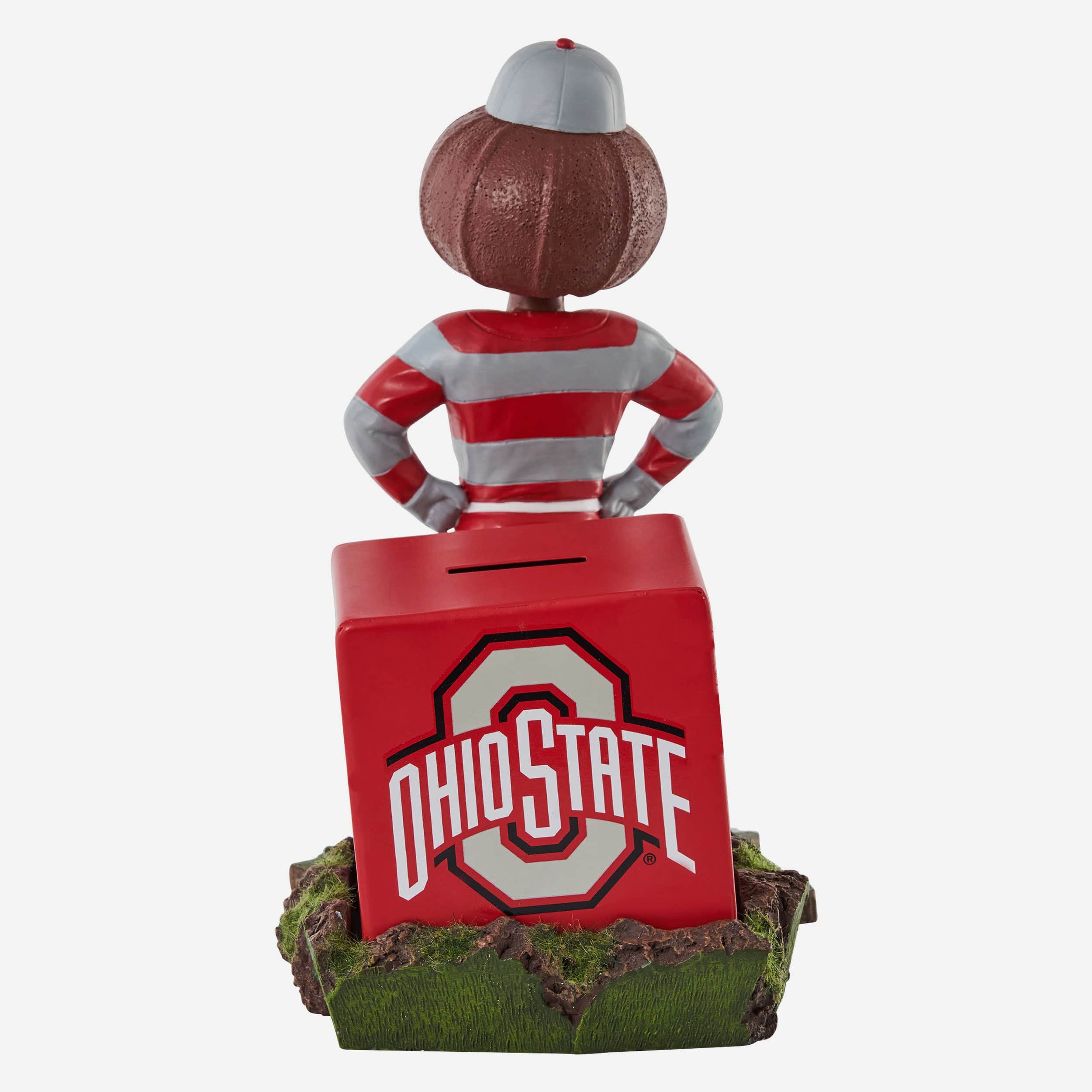 Brutus Buckeye Ohio State Buckeyes Mascot Bank Bobblehead - Image 6