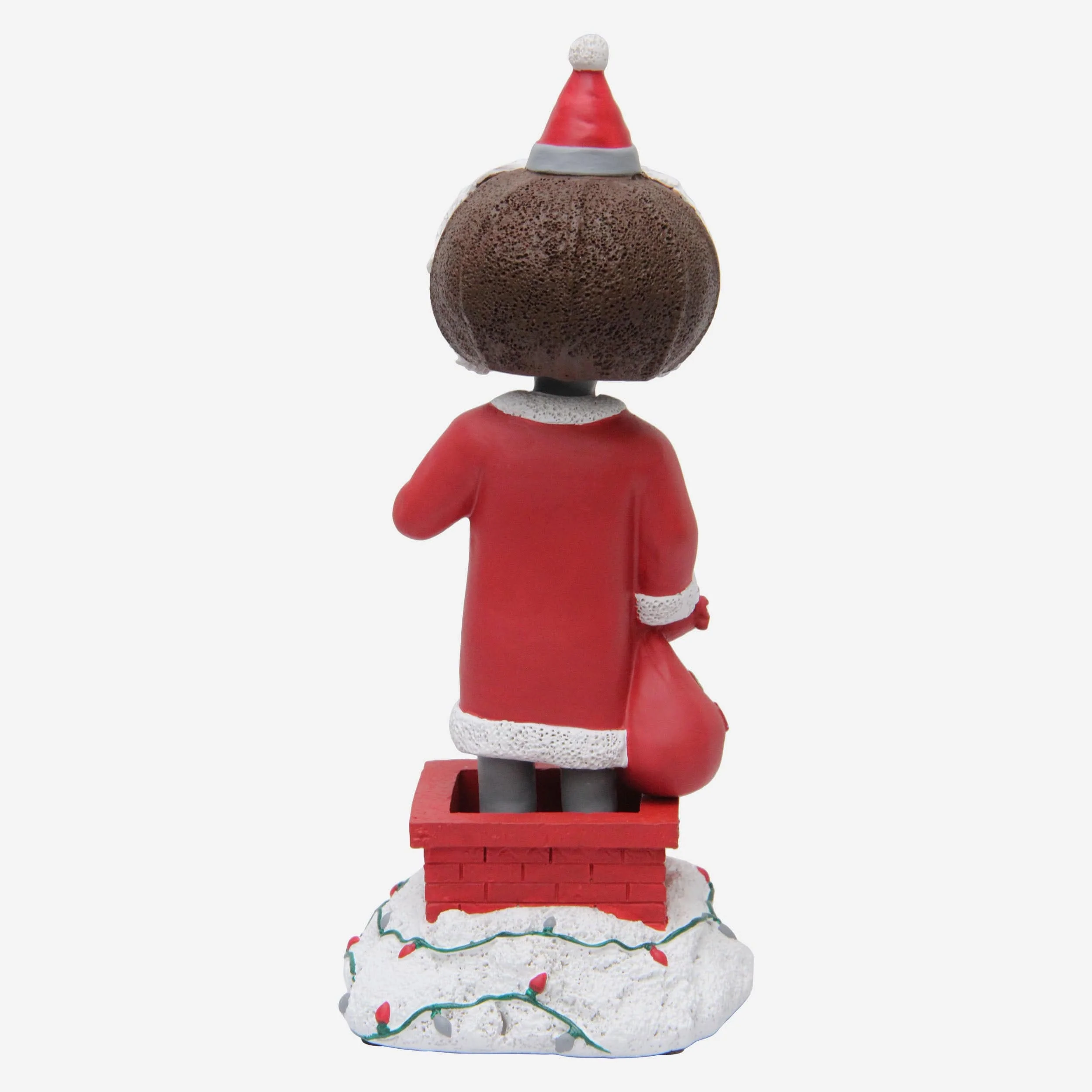 Brutus Buckeye Ohio State Buckeyes Santa Mascot Bobblehead - Image 5
