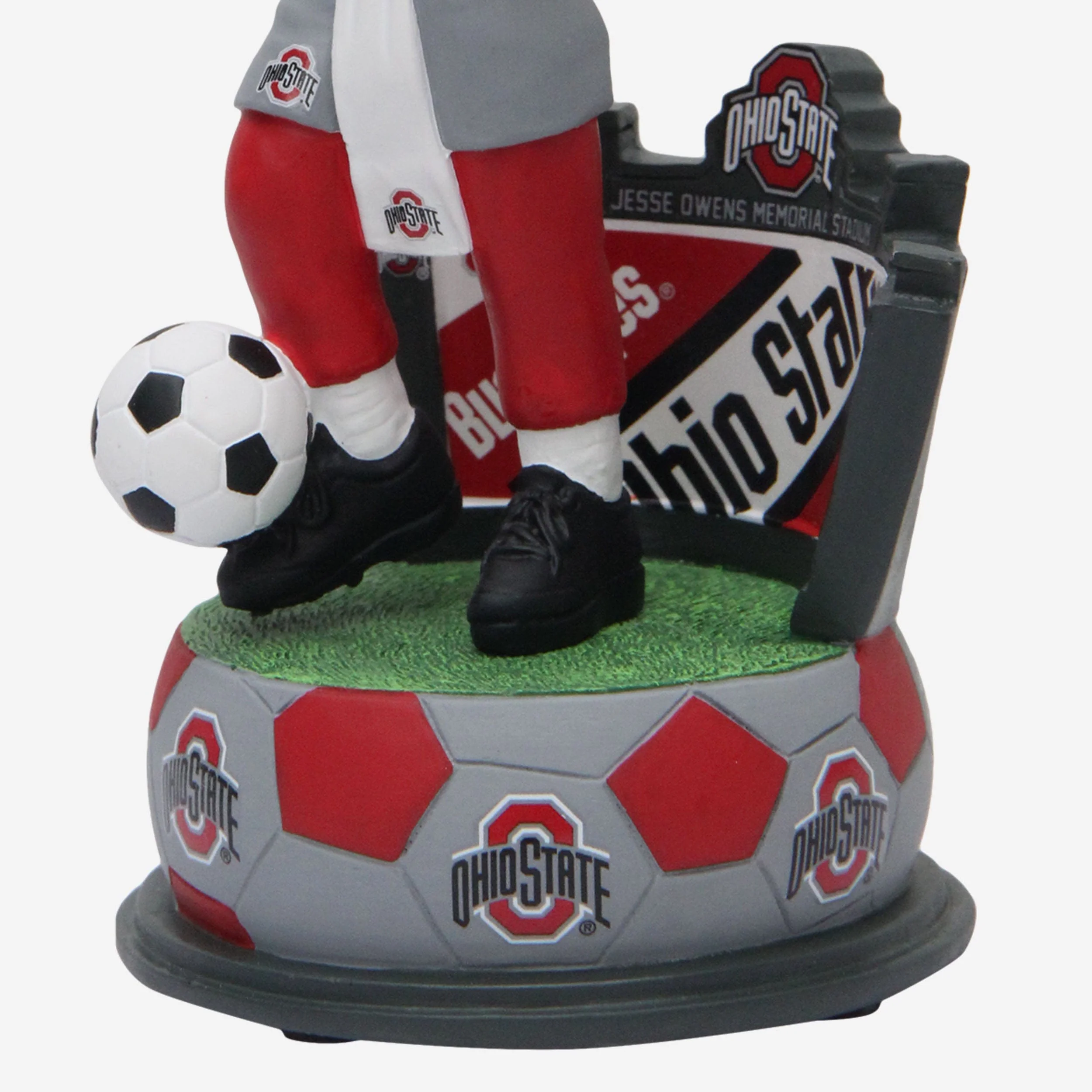 Brutus Buckeye Ohio State Buckeyes Soccer Mascot Bobblehead - Image 3