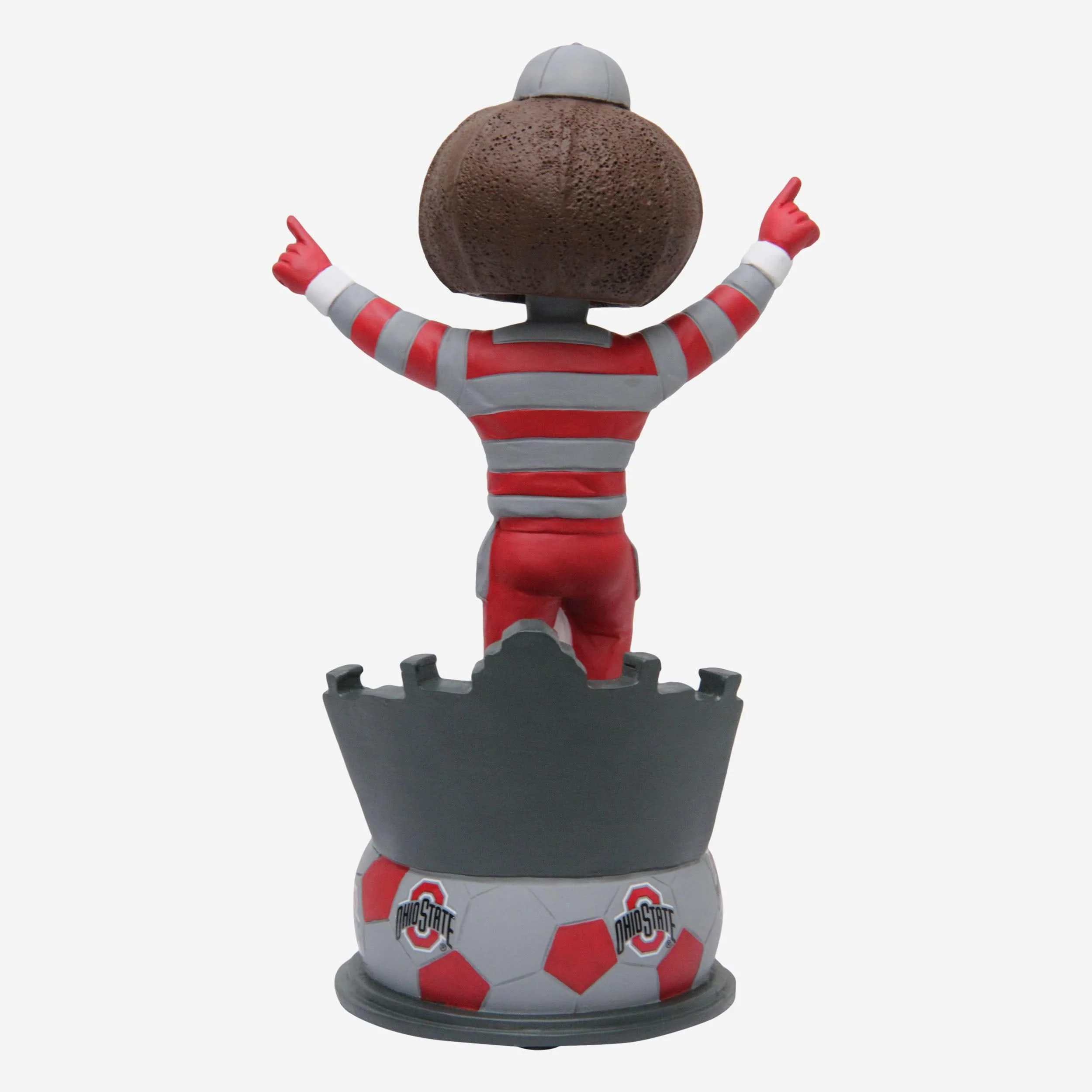 Brutus Buckeye Ohio State Buckeyes Soccer Mascot Bobblehead - Image 5