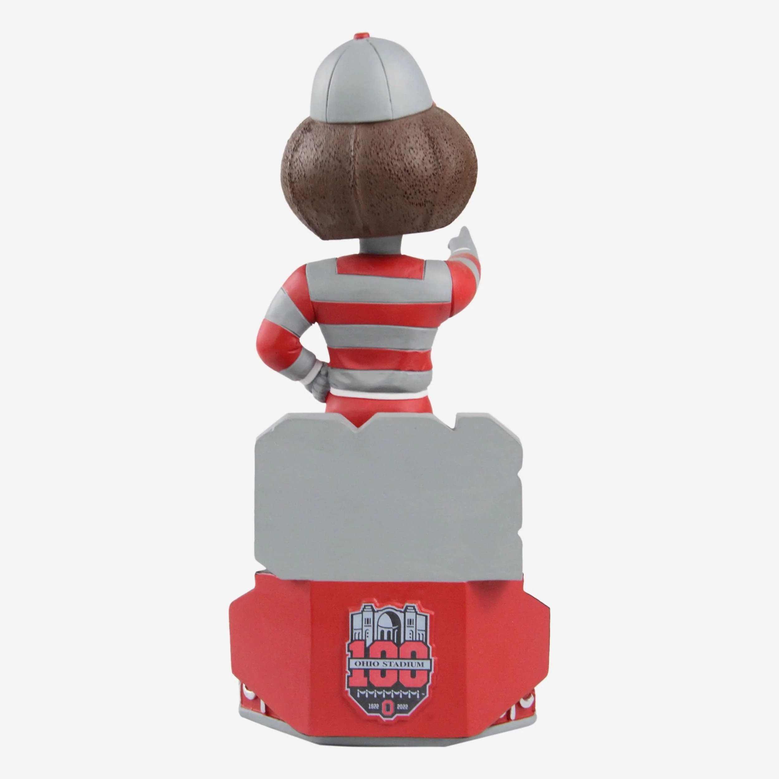 Brutus Buckeye Ohio State Buckeyes Stadium 100th Anniversary Mascot Bobblehead - Image 5