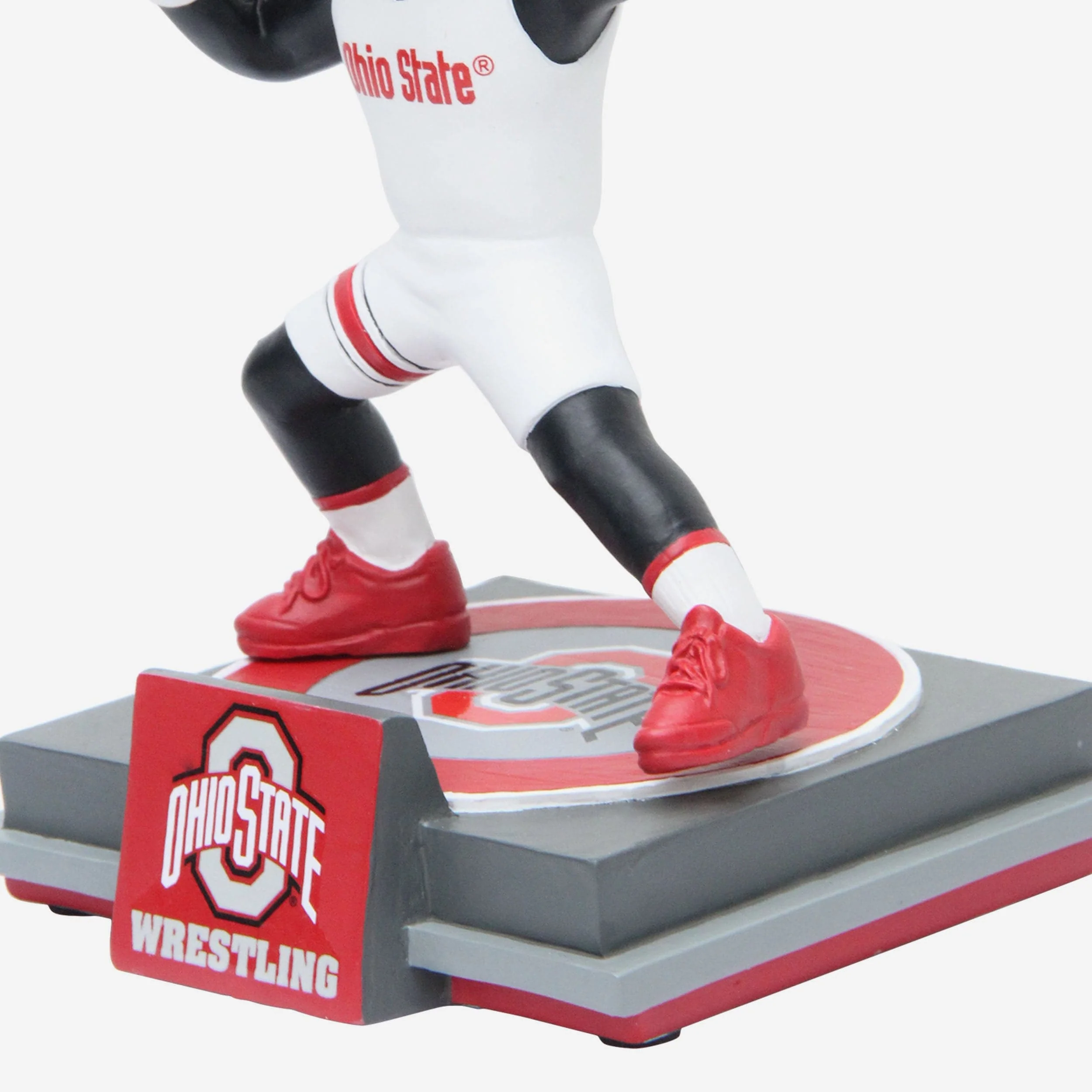 Brutus Buckeye Ohio State Buckeyes Wrestling Mascot Bobblehead - Image 3