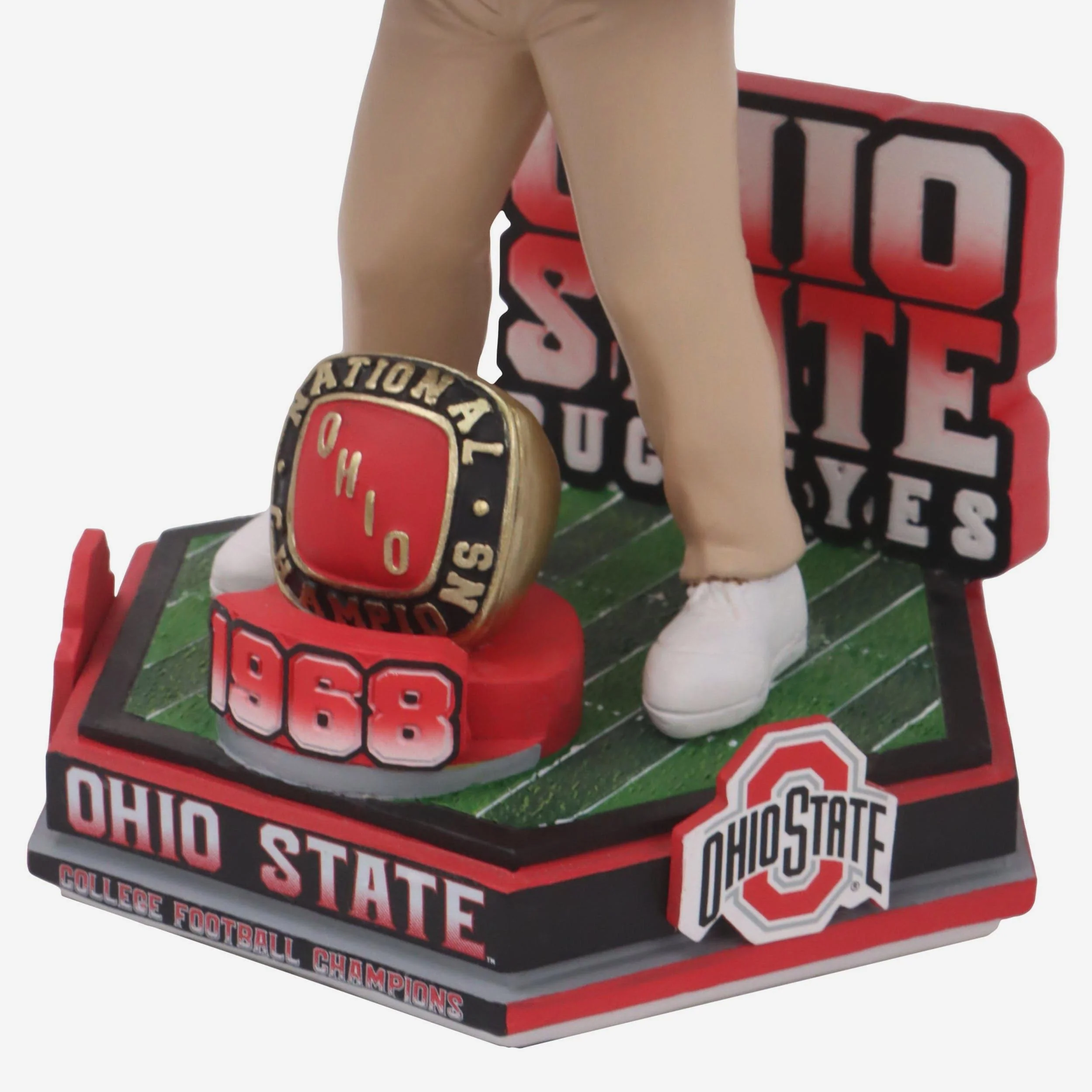 Brutus Buckeye Ohio State Football National Champions 1968 Decades Of Excellence Bobblehead - Image 3