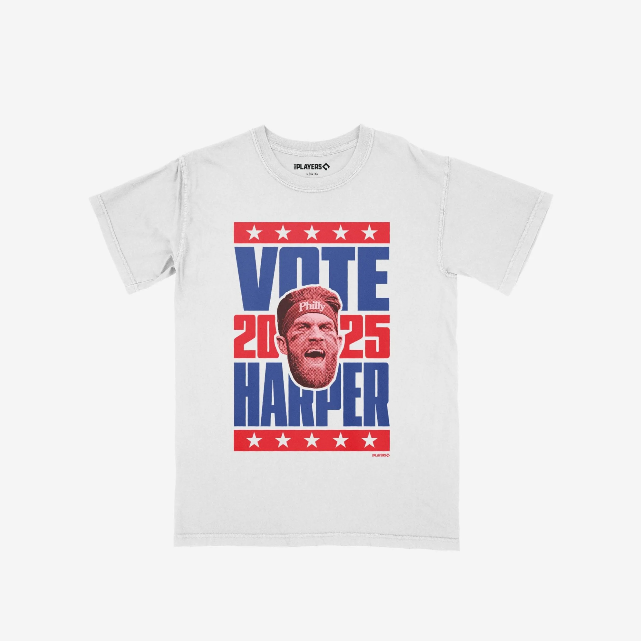 Bryce Harper 2025 Vote Heavyweight T-Shirt - Image 3