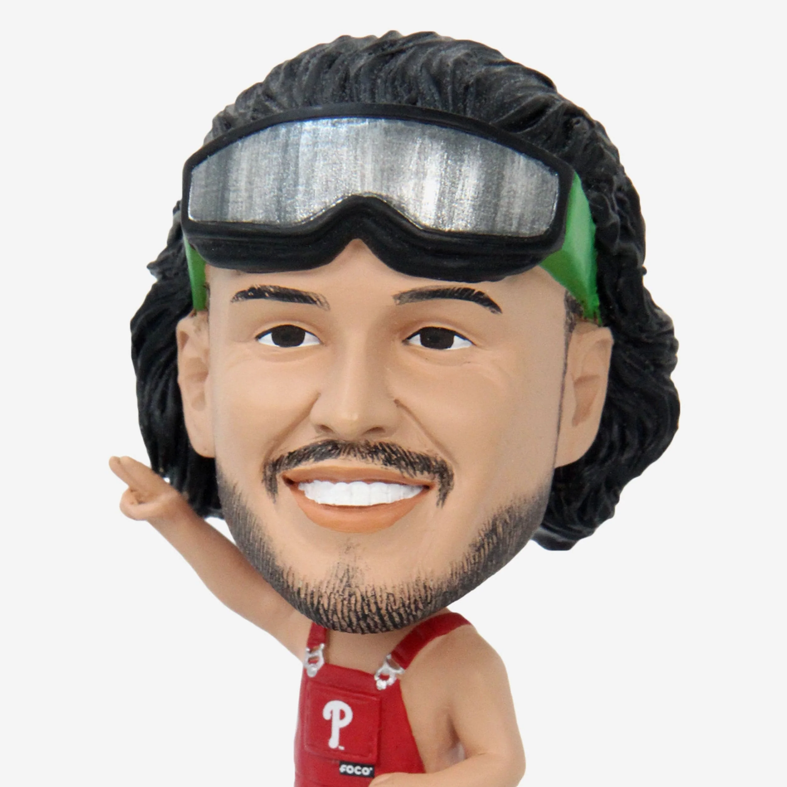 Bryce Harper & Garrett Stubbs & Phillie Phanatic Philadelphia Phillies Bib Overalls Connecting Base 3 Pack Mini Bighead Set - Image 2