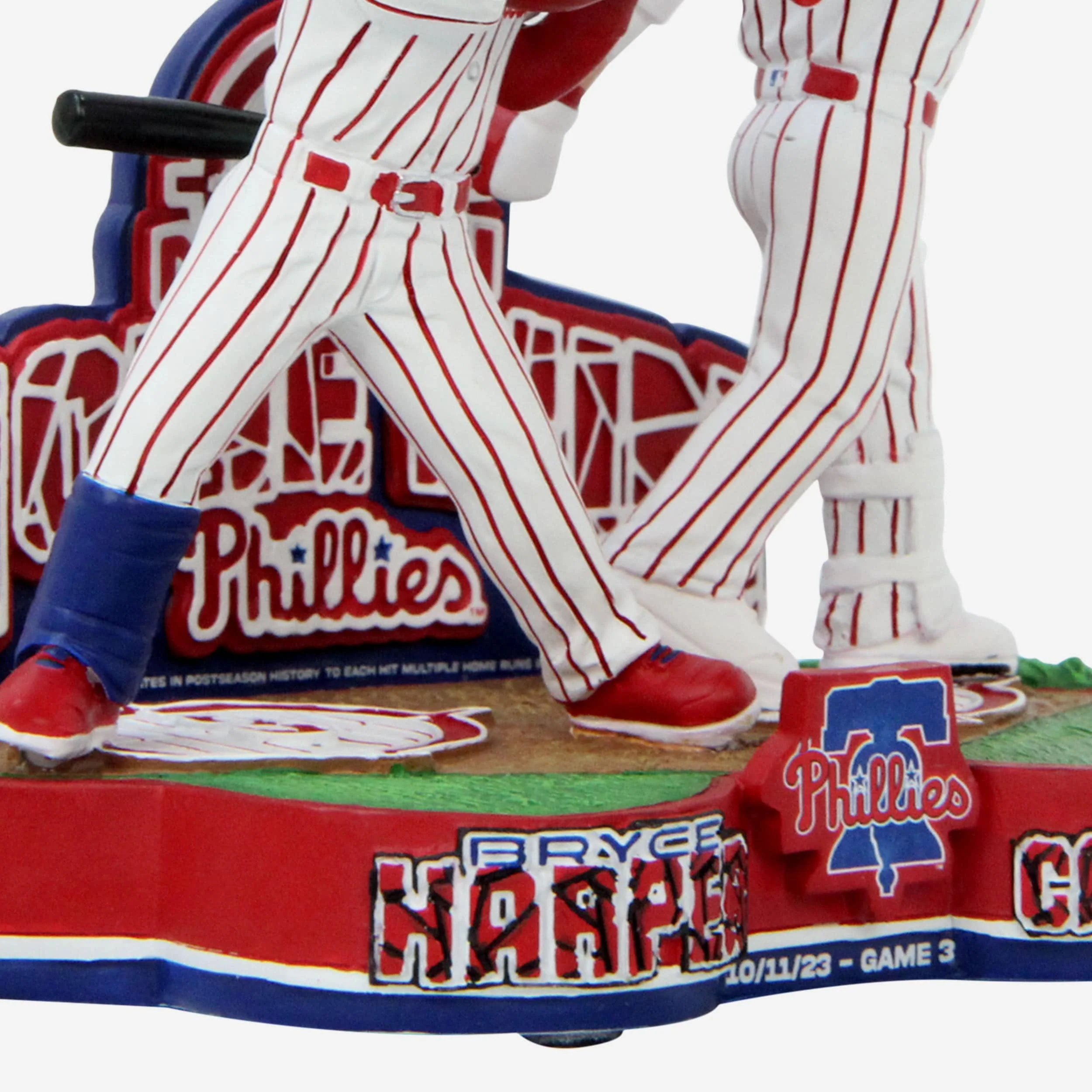 Bryce Harper & Nick Castellanos Philadelphia Phillies 2023 NLDS Home Run Dual Bobblehead - Image 4