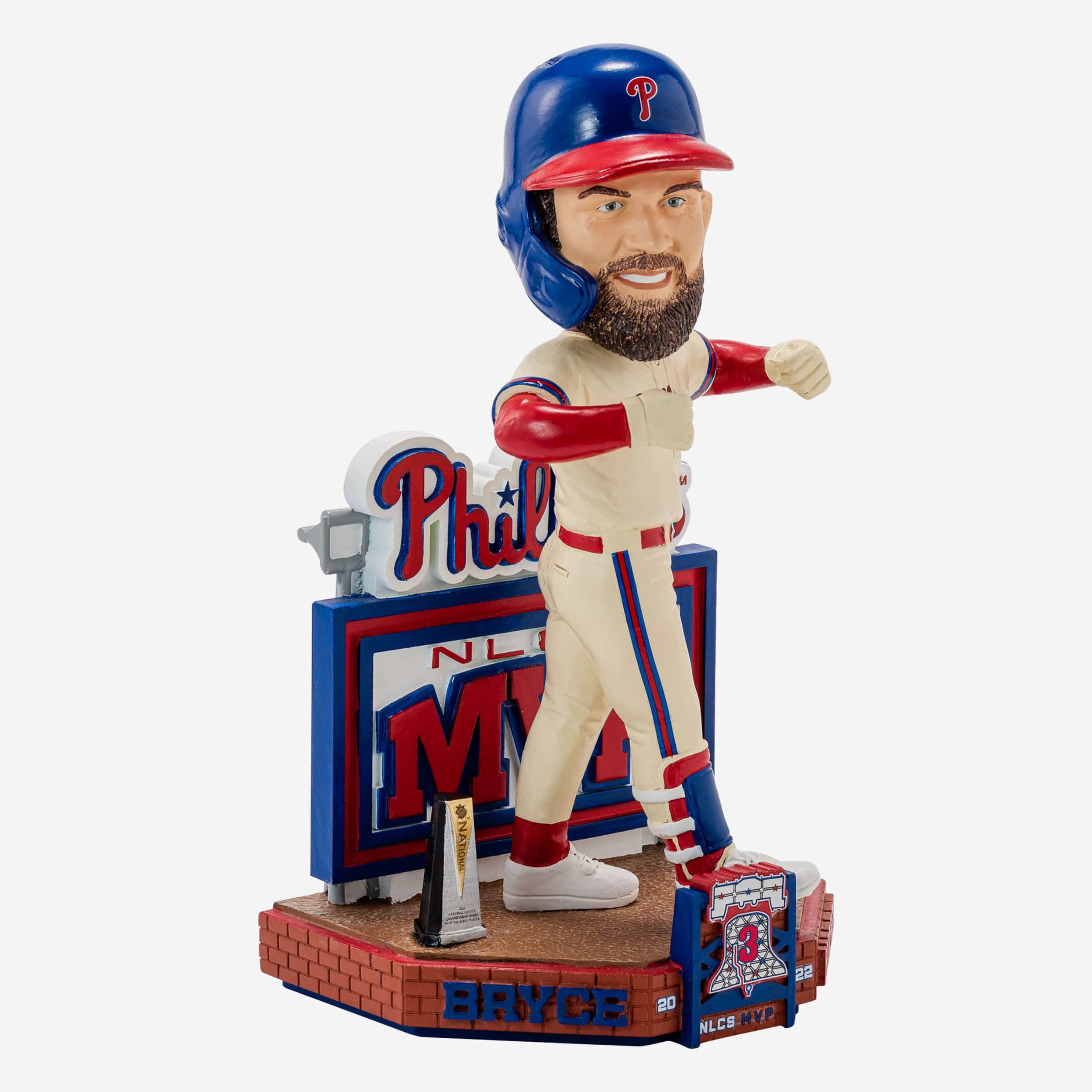 Bryce Harper Philadelphia Phillies 2022 NLCS MVP Bobblehead - Image 4