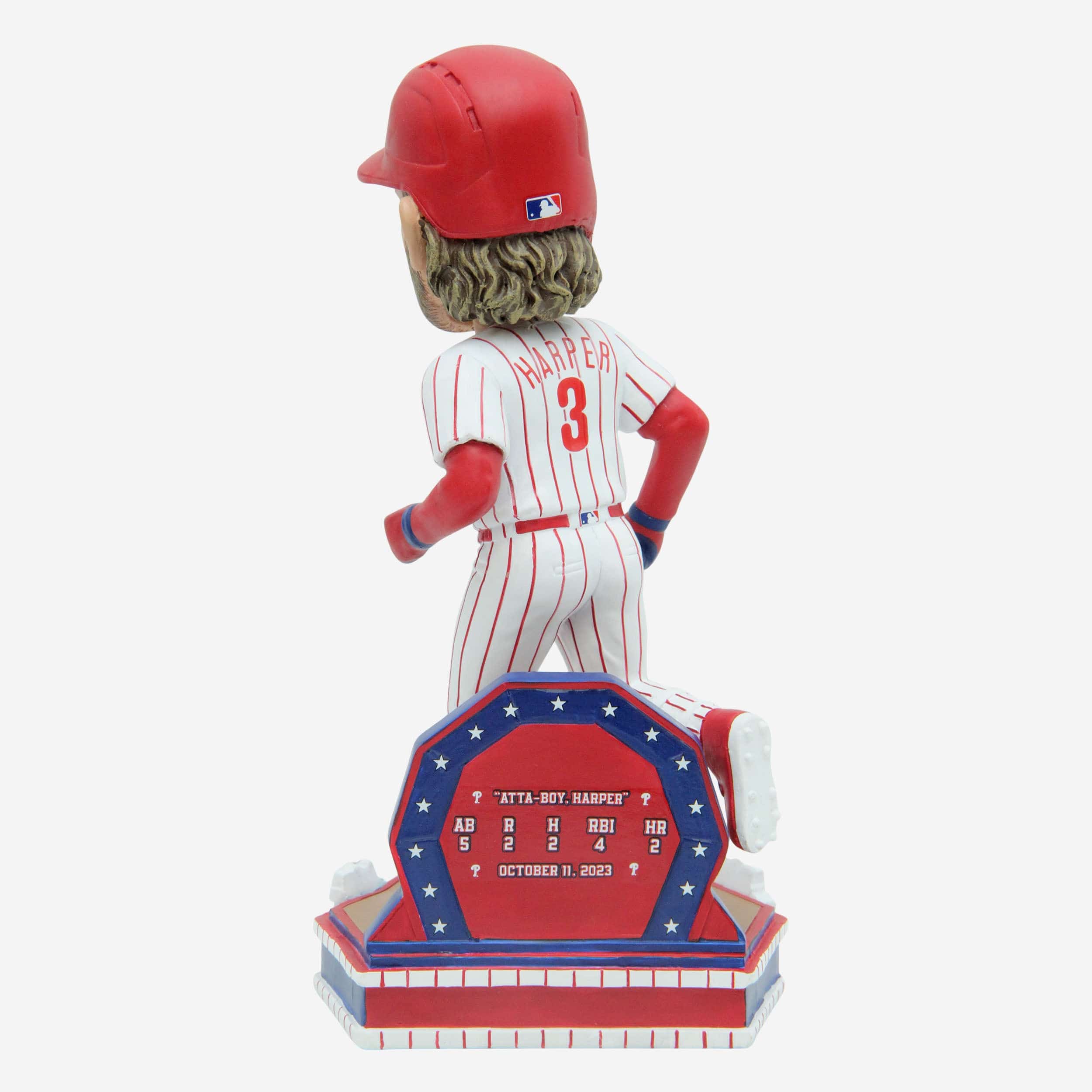 Bryce Harper Philadelphia Phillies 2023 NLDS Stare Down Bobblehead - Image 5