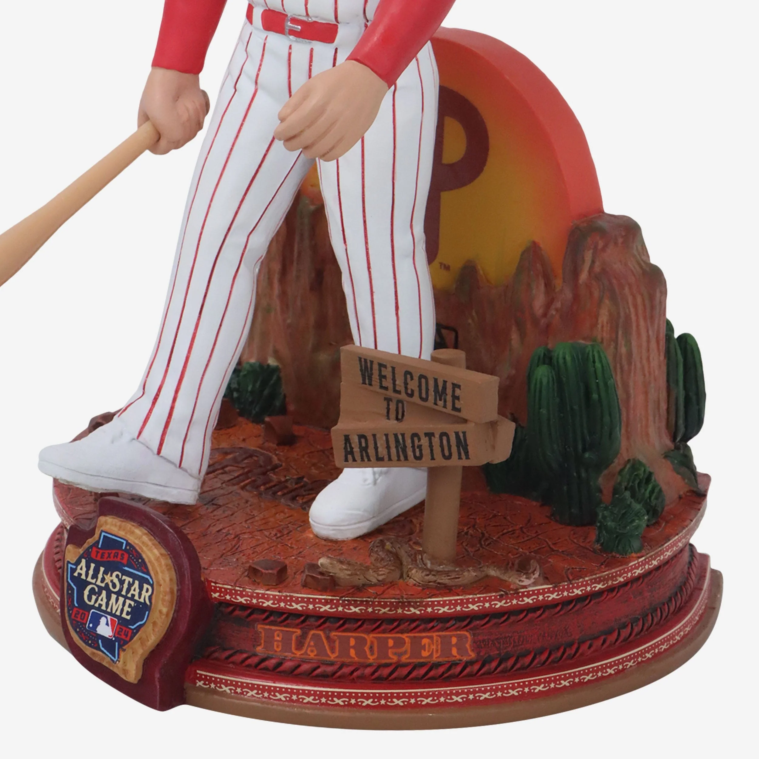 Bryce Harper Philadelphia Phillies 2024 All-Star Cowboy Bobblehead - Image 3