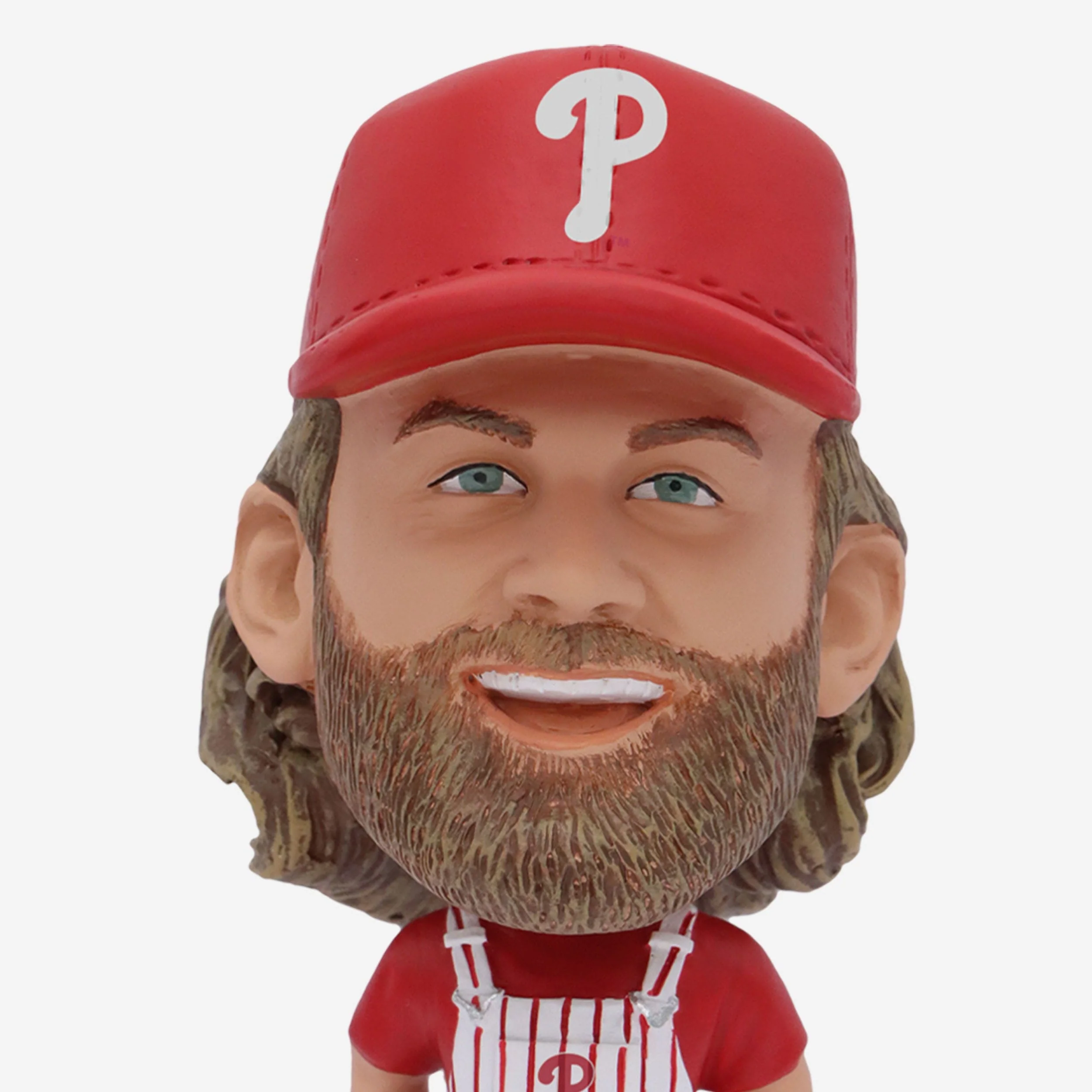 Bryce Harper Philadelphia Phillies Bib Overalls Mini Bighead Bobblehead - Image 2