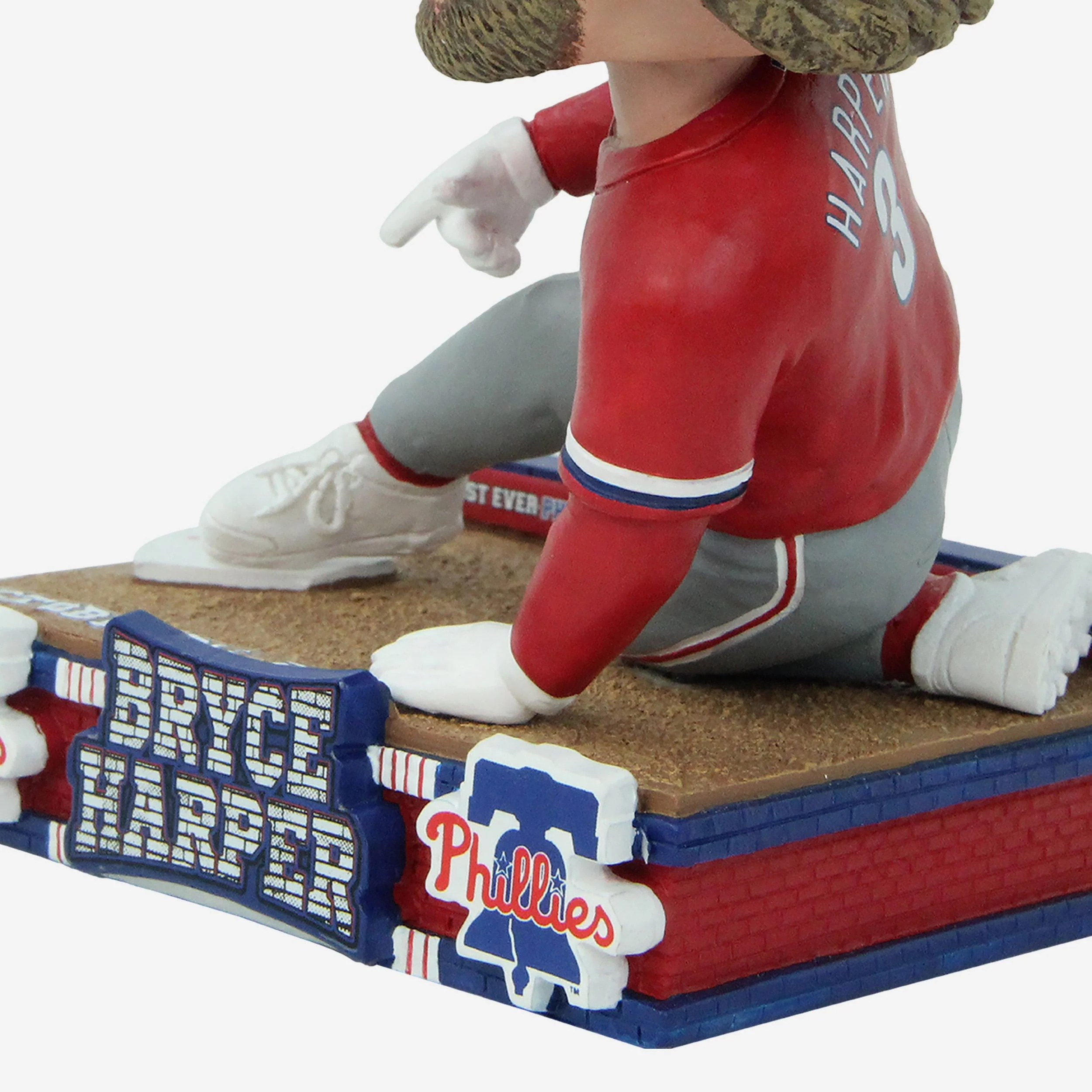 Bryce Harper Philadelphia Phillies First Ever Phillie to Steal Home During the Postseason Bobblehead - Image 3