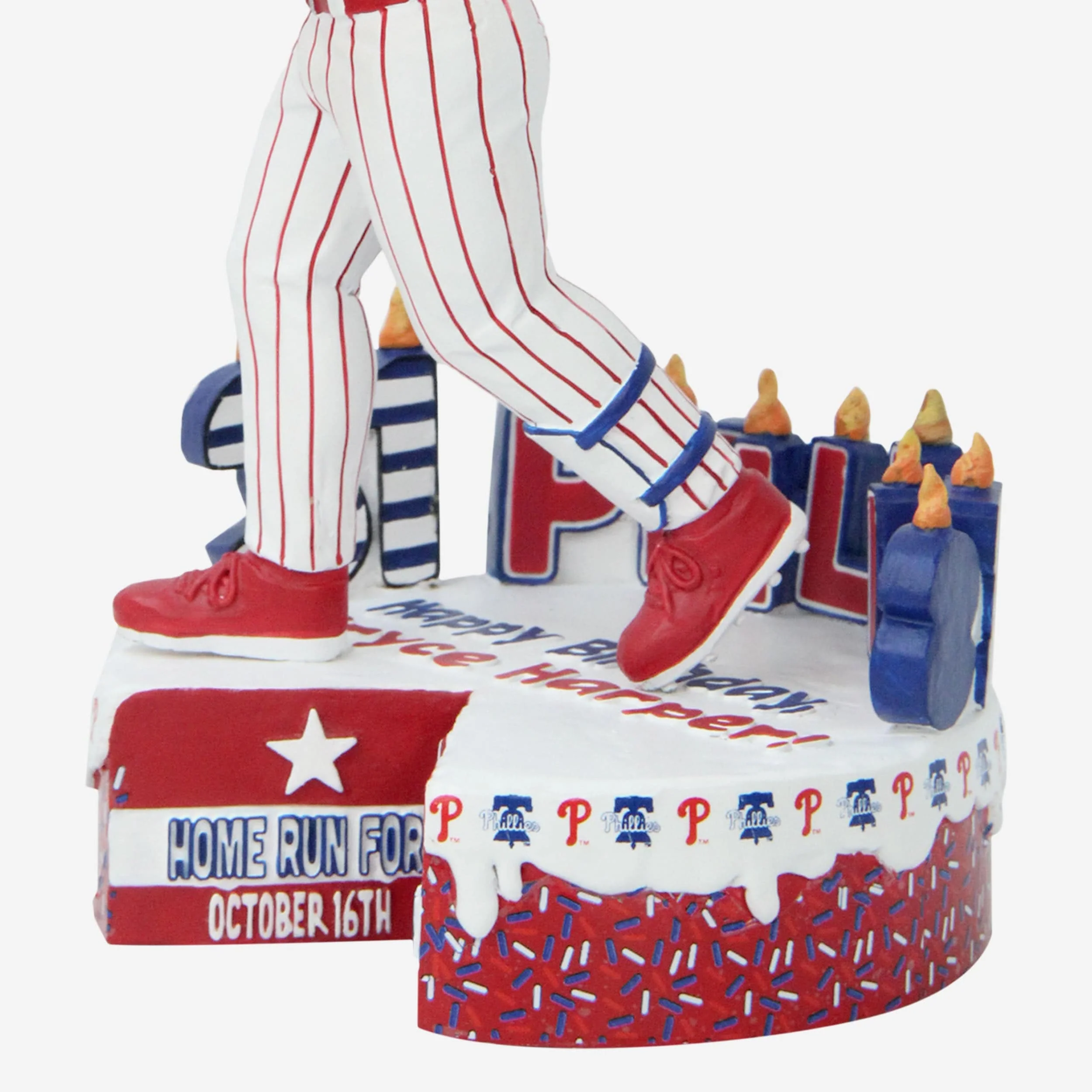 Bryce Harper Philadelphia Phillies Happy Birthday Home Run Bobblehead - Image 3