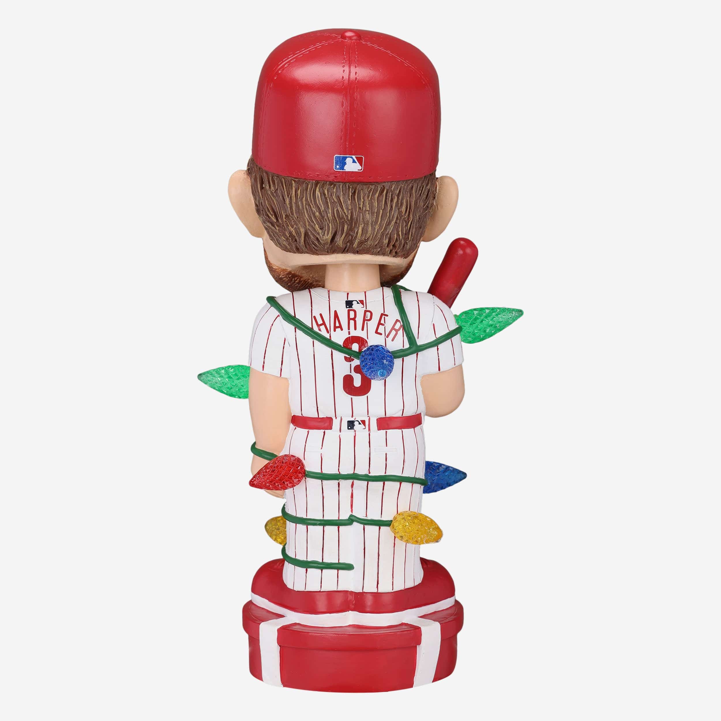 Bryce Harper Philadelphia Phillies Holiday Lights Bobblehead - Image 6