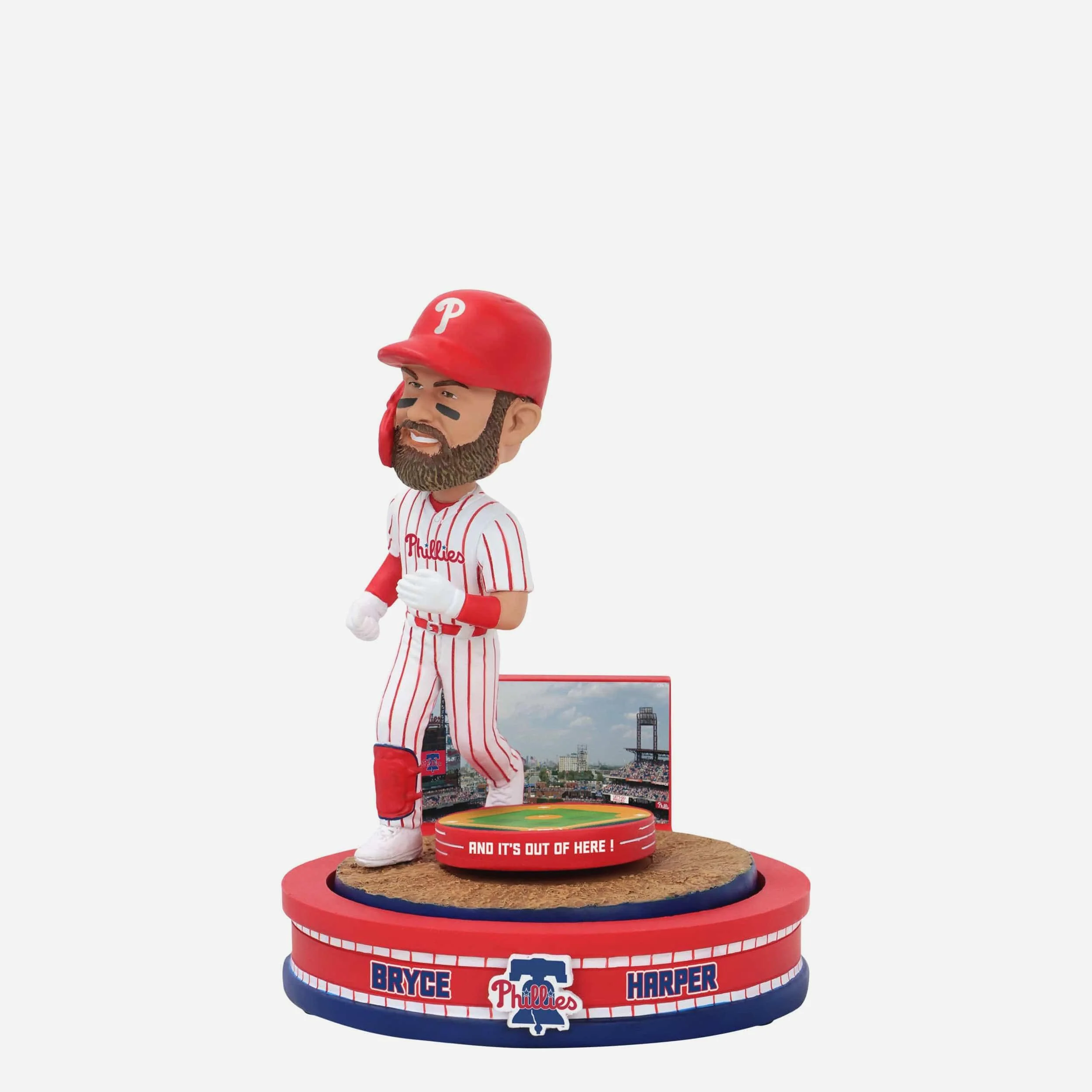 Bryce Harper Philadelphia Phillies Home Run Spinner Mini Bobble Scene