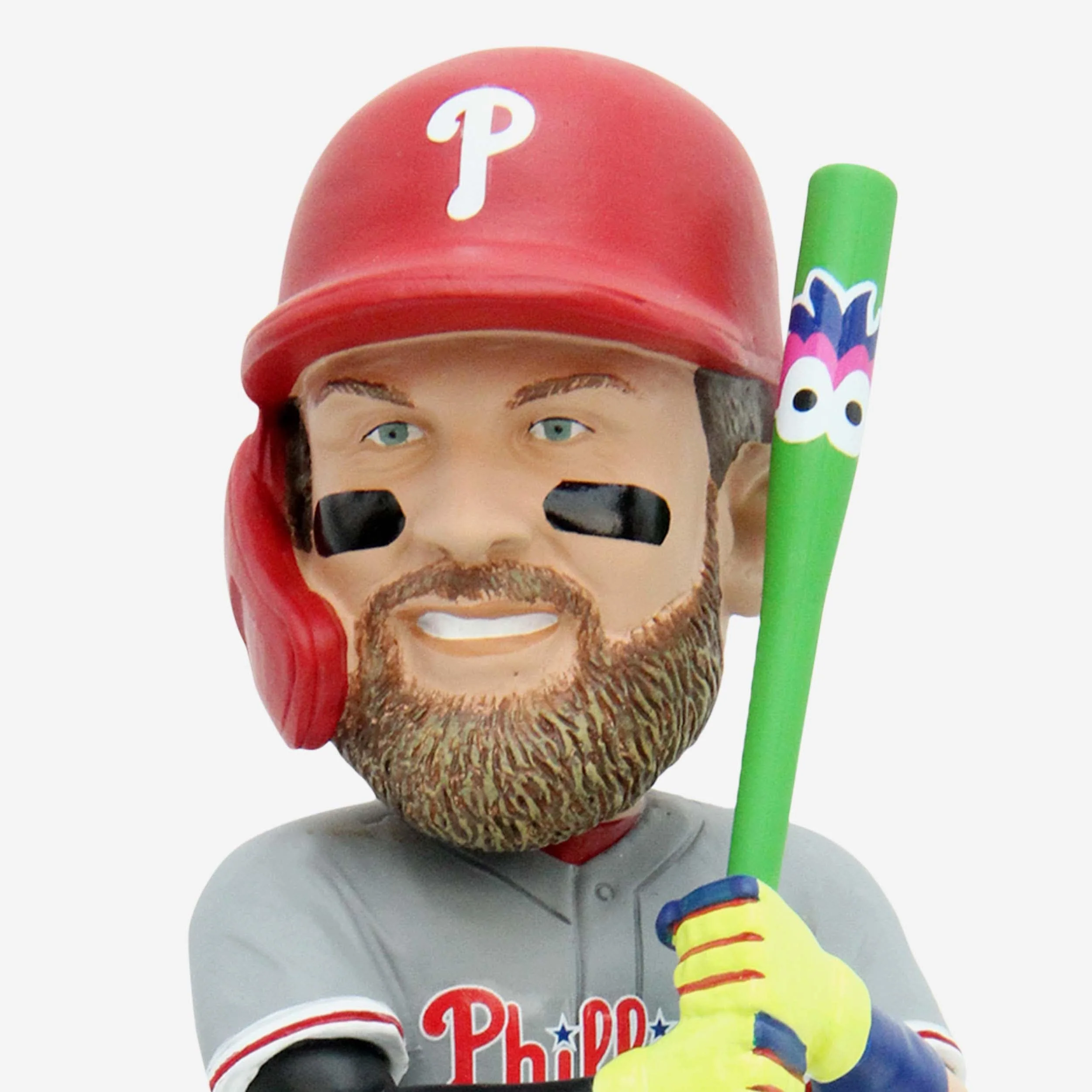 Bryce Harper Philadelphia Phillies Phanatic Bat Bobblehead - Image 2