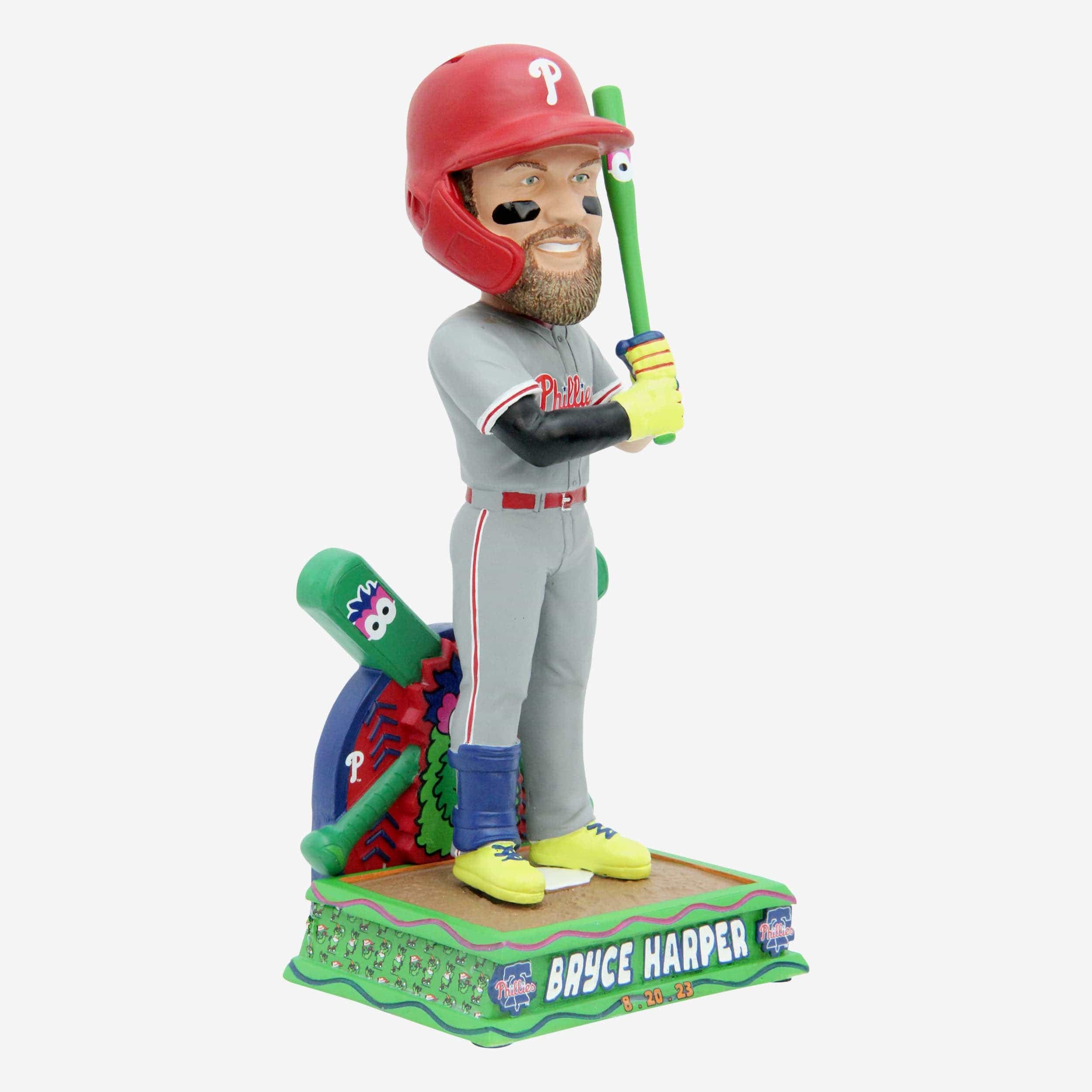Bryce Harper Philadelphia Phillies Phanatic Bat Bobblehead - Image 4