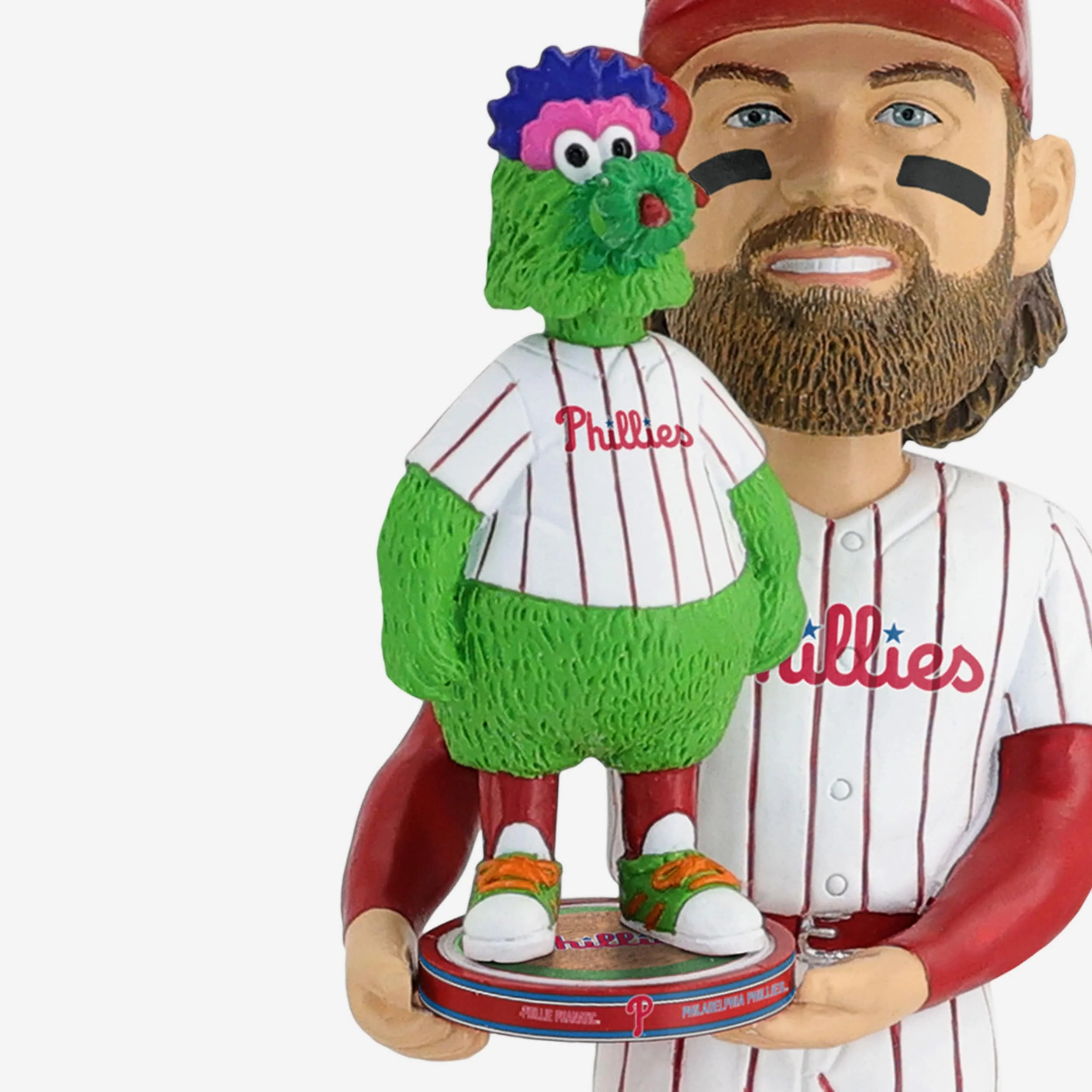 Bryce Harper & Phillie Phanatic Philadelphia Phillies Bobble Dubblz Friendz Bobblehead - Image 4